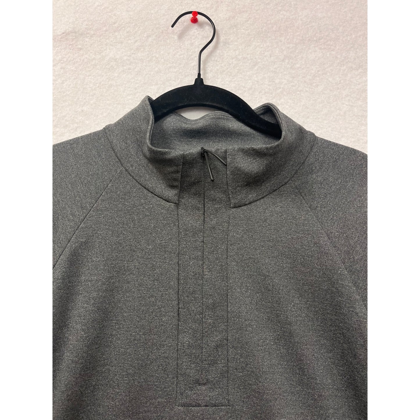 Men’s BR Standard Gray Pullover QuarterZip #2924