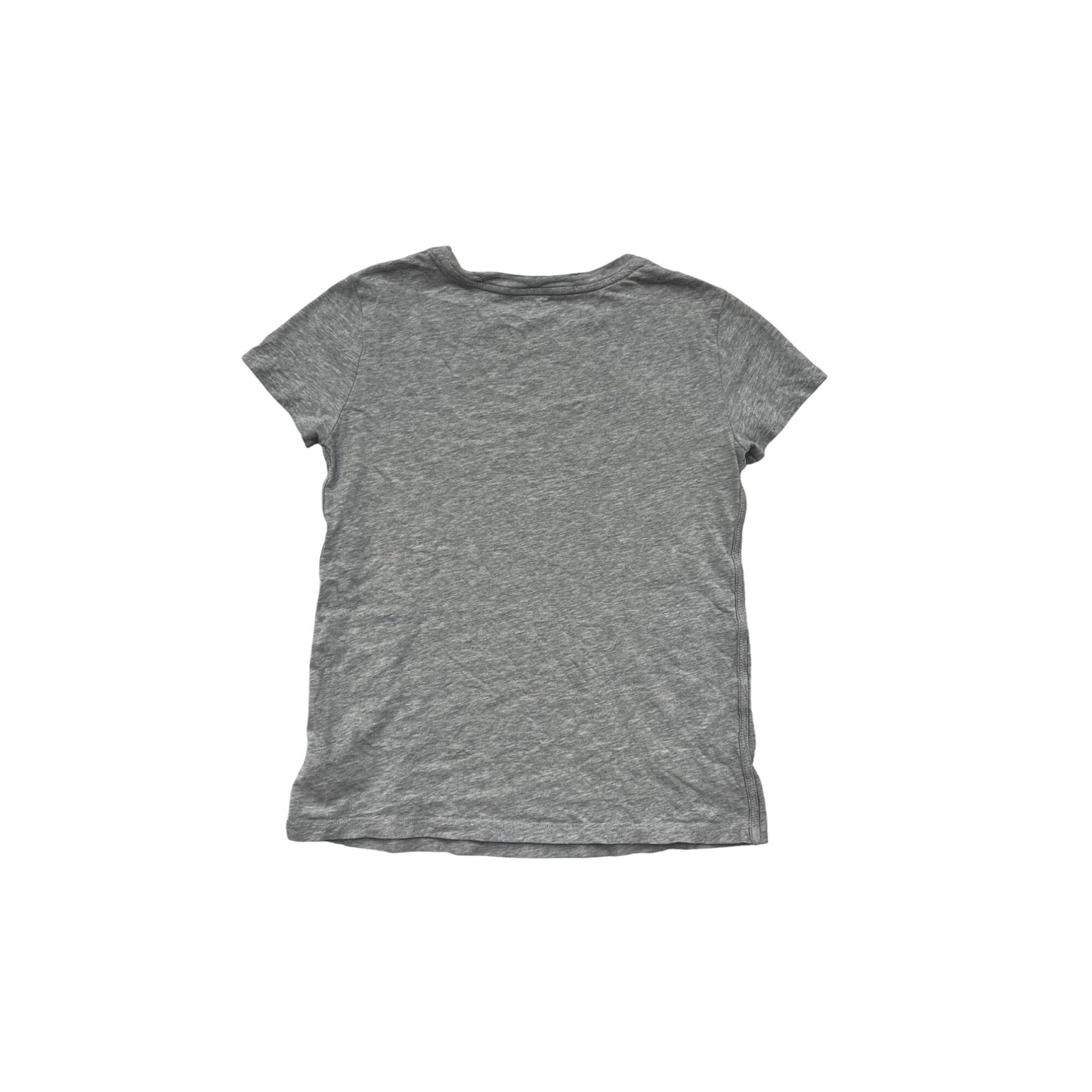 Athleta Womens Grey Short Sleeve Crewneck T-Shirt XS #6961