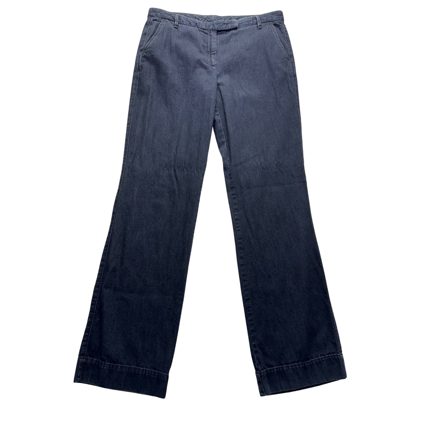 Ann Taylor Loft Bootcut Jeans Size 6 Dark Denim 100% Cotton #7935