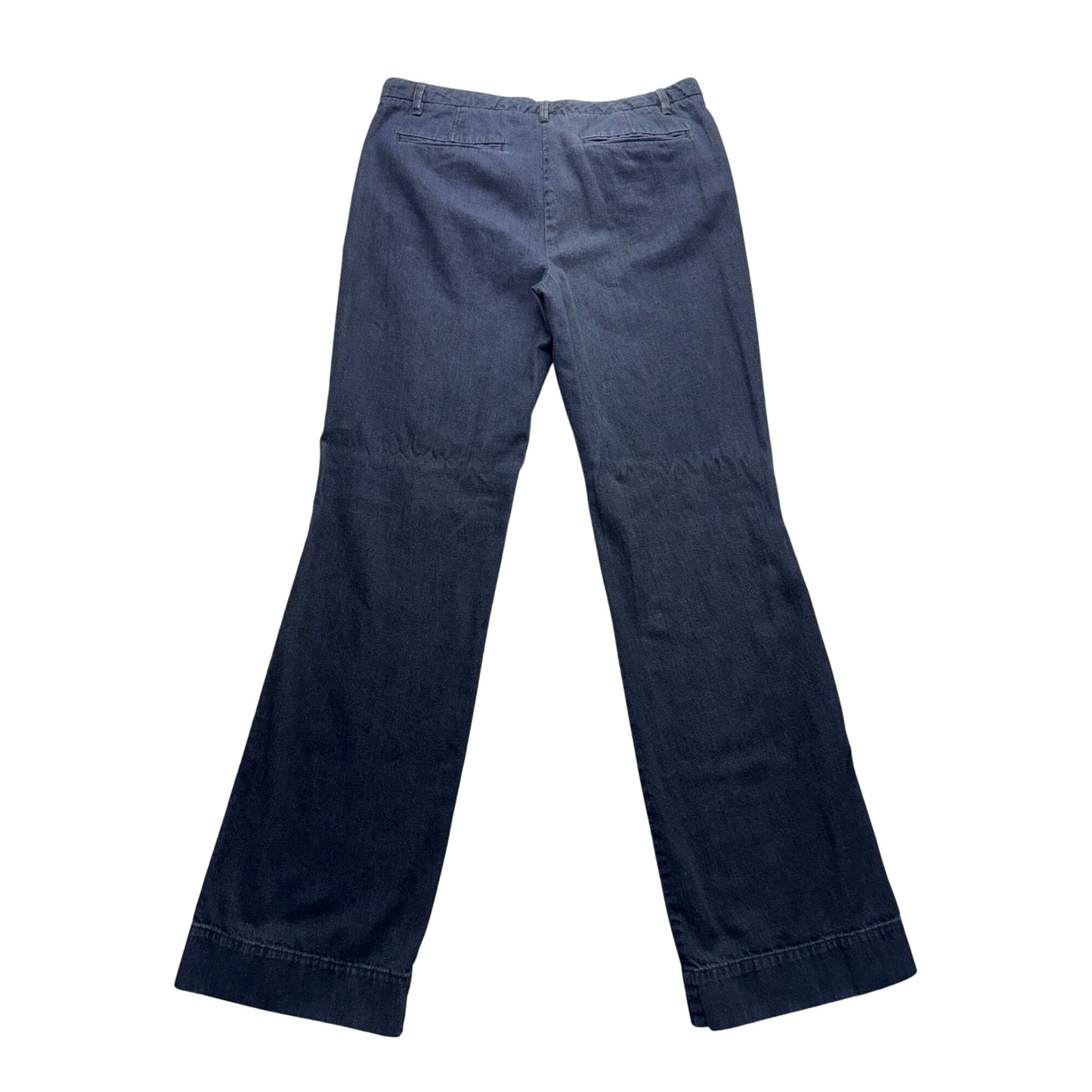 Ann Taylor Loft Bootcut Jeans Size 6 Dark Denim 100% Cotton #7935