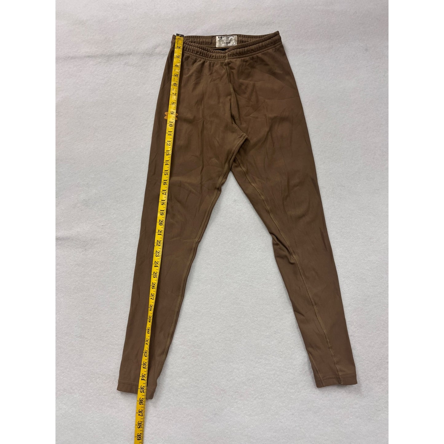 Men’s Under Armour Brown Thermal Leggings #2983