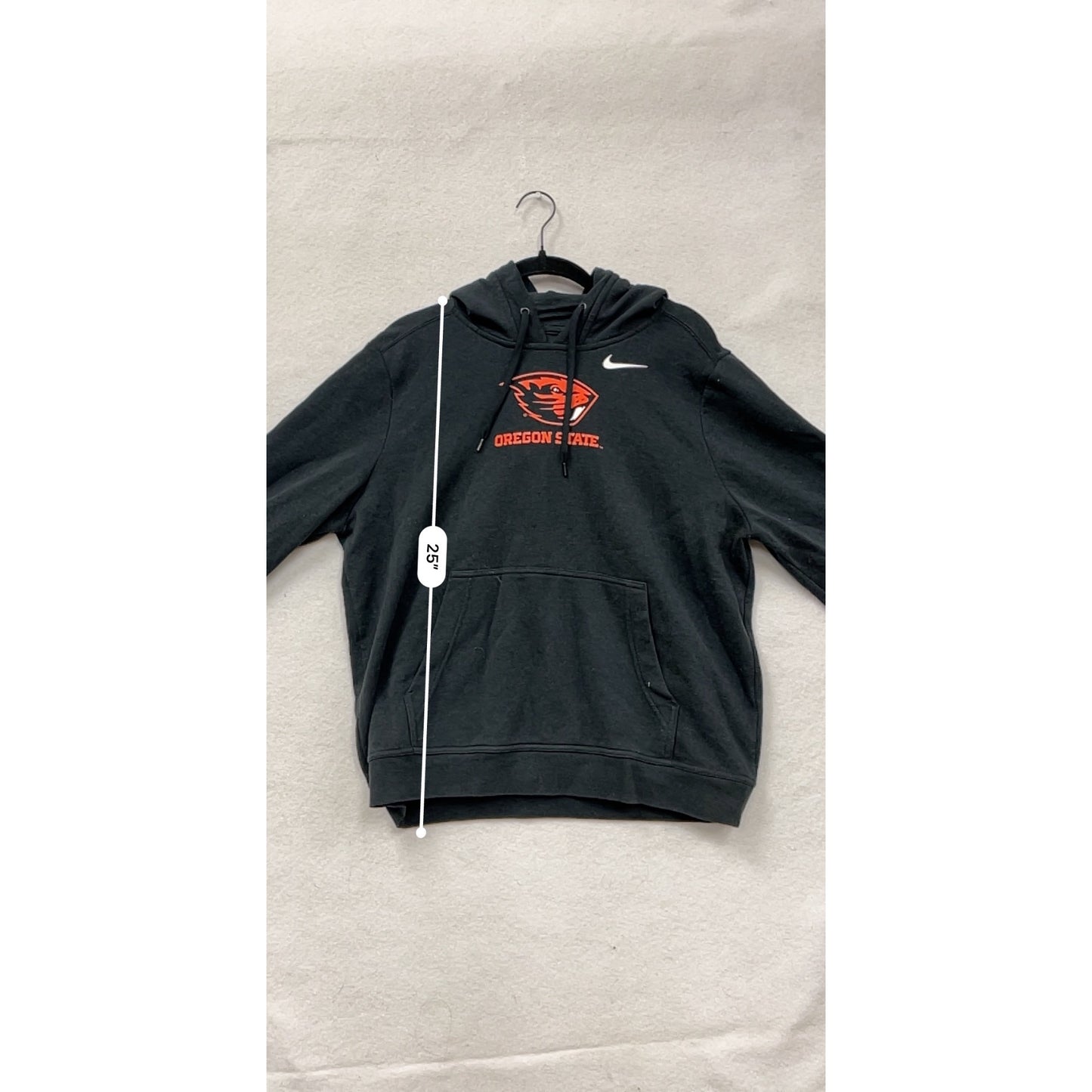 Nike Oregon State Beavers Mens Black Hoodie #8102