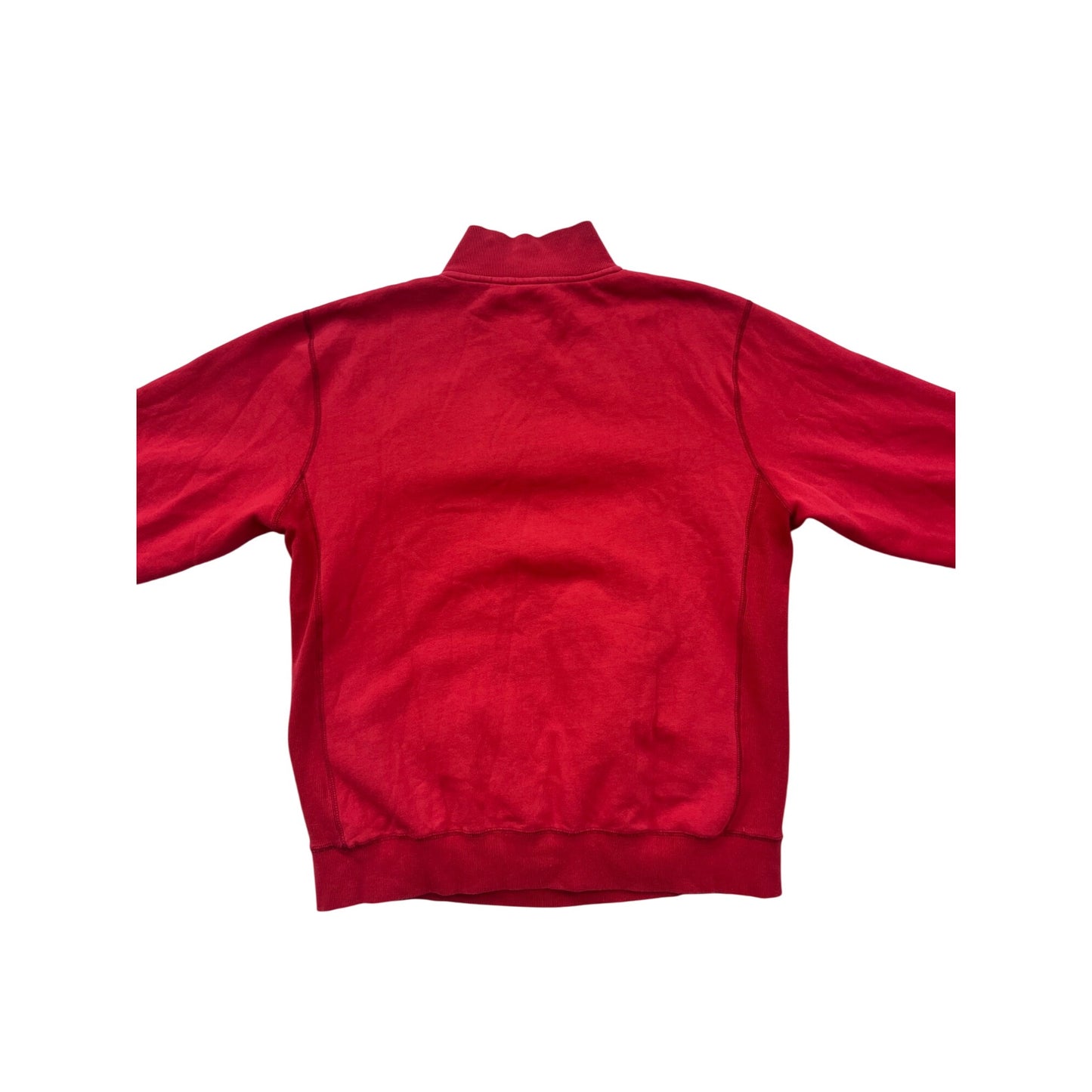 Ack Nantucket Island Red 1/4 Zip Pullover Sweatshirt #8191