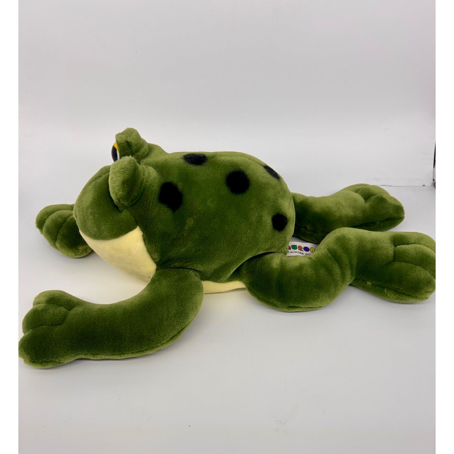 Vintage Floppies Collection Weighted Frog Plushy #2854