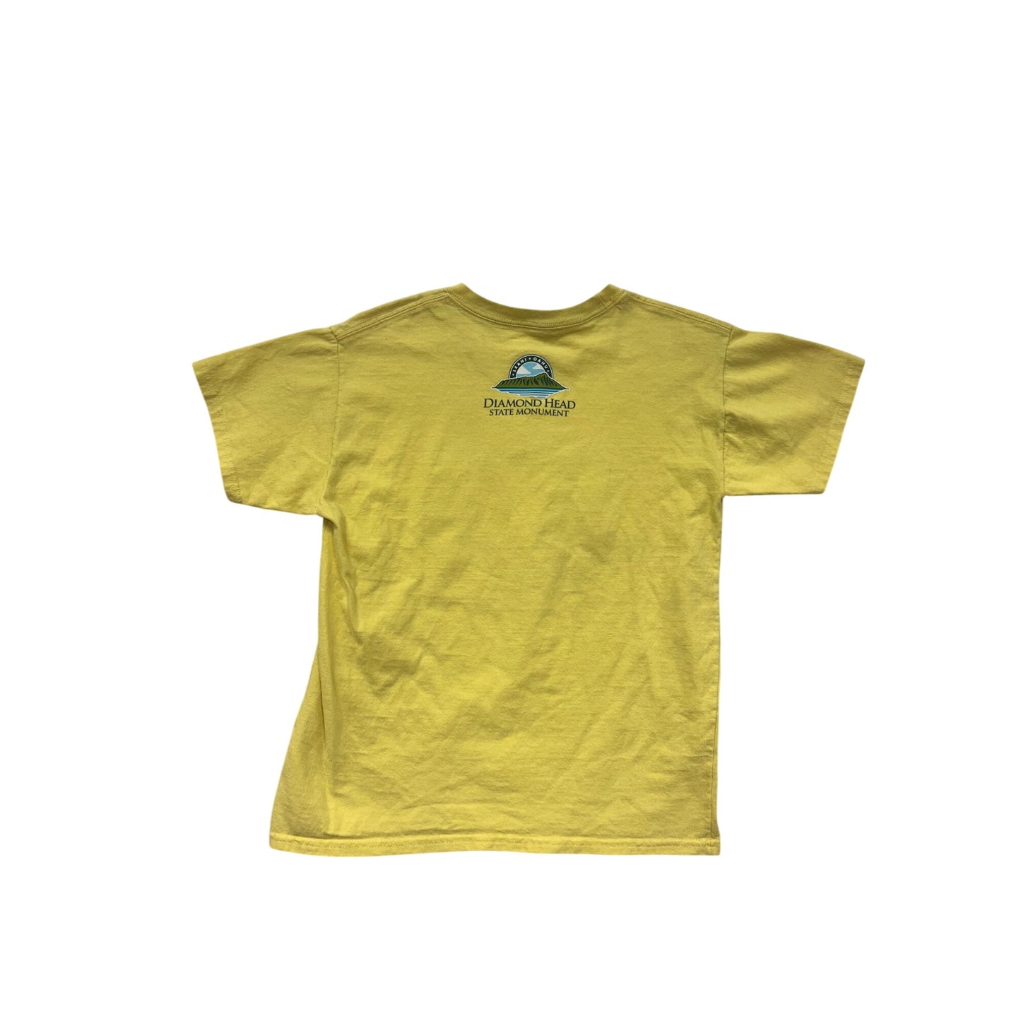 Diamond Head State Monument Kids Yellow T-Shirt L #6661
