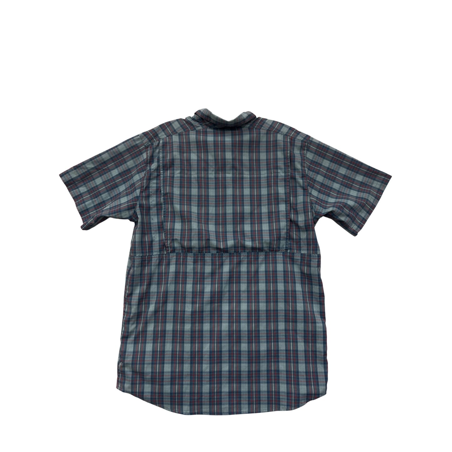 Mens Medium Columbia Sportswear Plaid Button-Up Shirt #6528