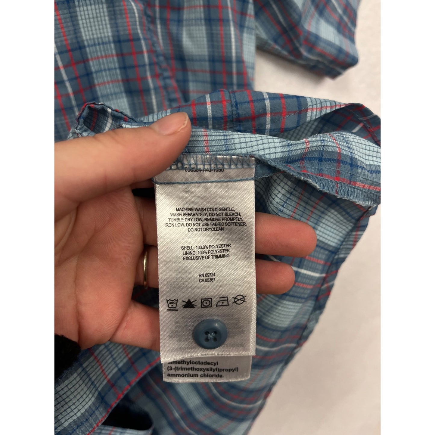 Mens Medium Columbia Sportswear Plaid Button-Up Shirt #6528