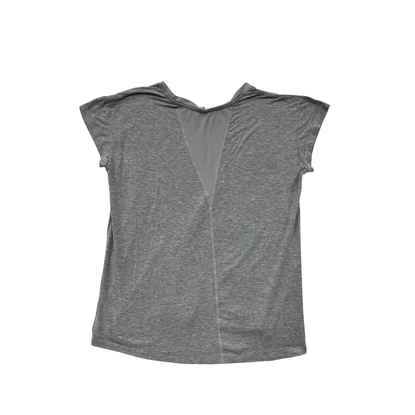 Champion Womens Gray Athletic Tee With Mesh Back Panel XL #6488