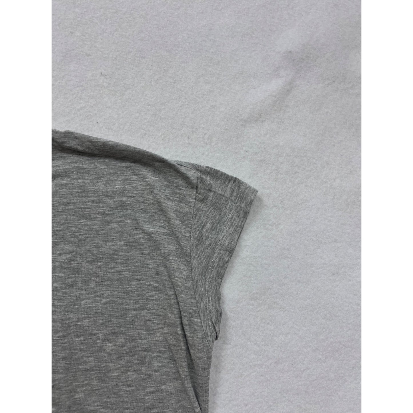 Champion Womens Gray Athletic Tee With Mesh Back Panel XL #6488