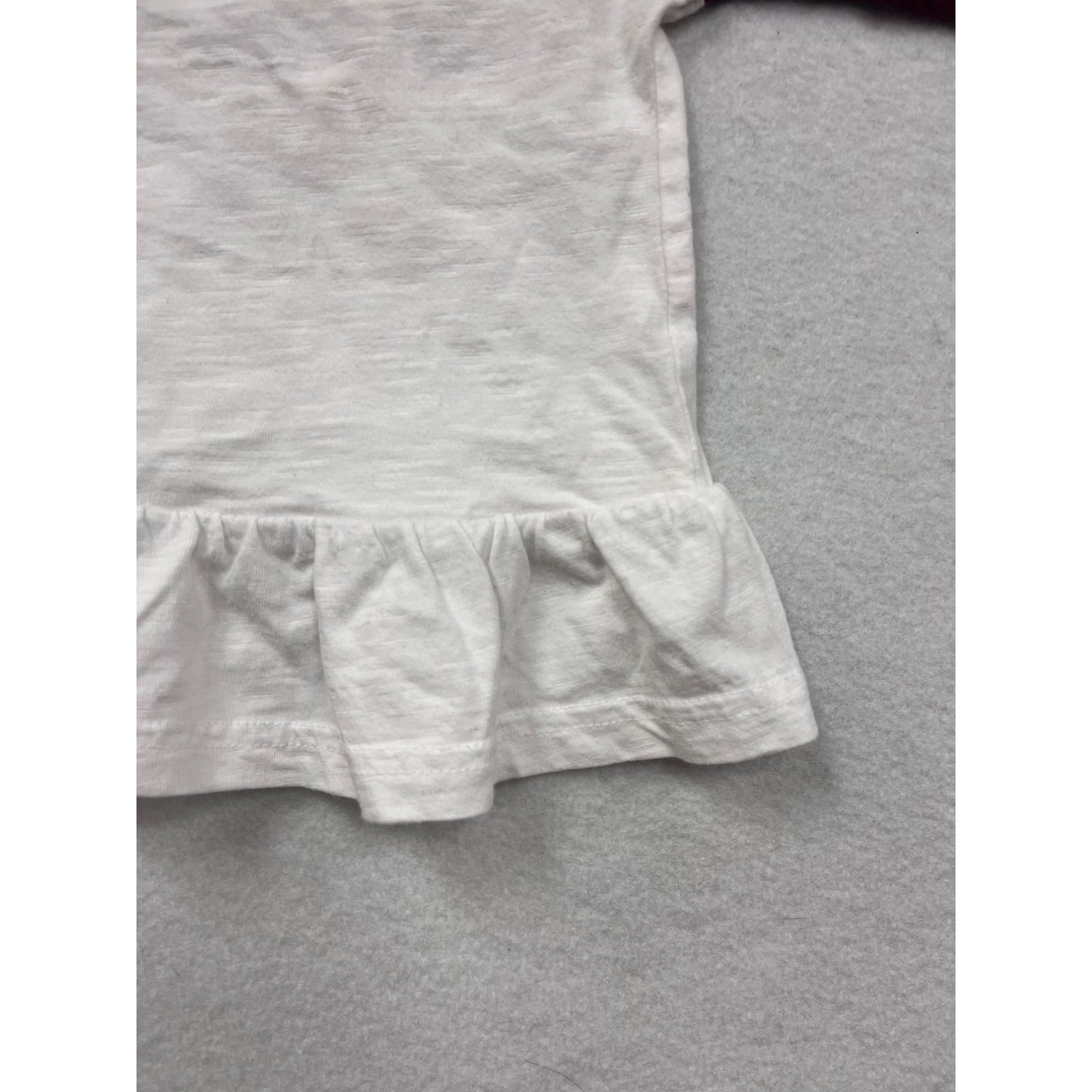 University of Minnesota Raglan Baby Peplum Top #6077