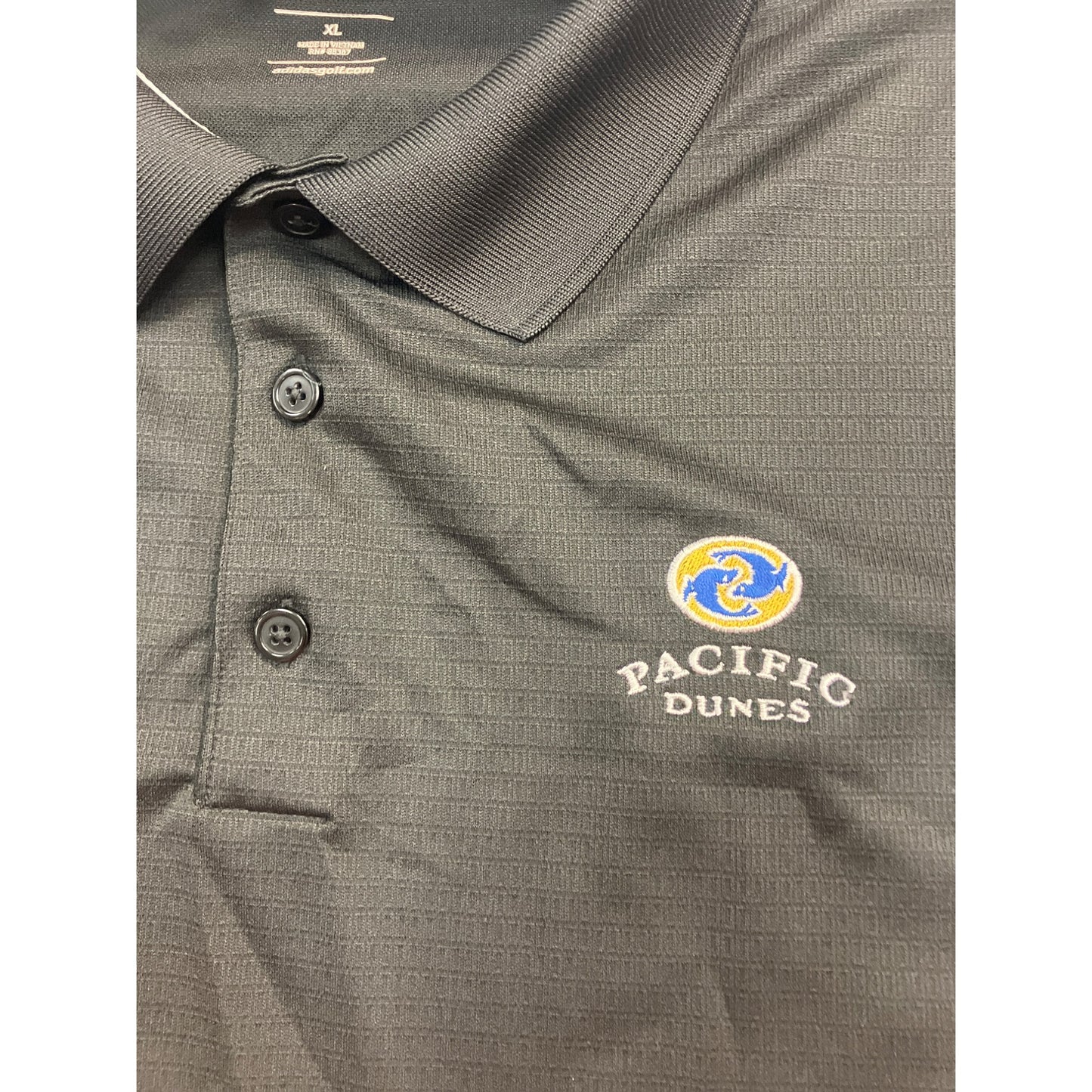 Men’s Black Adidas Polo