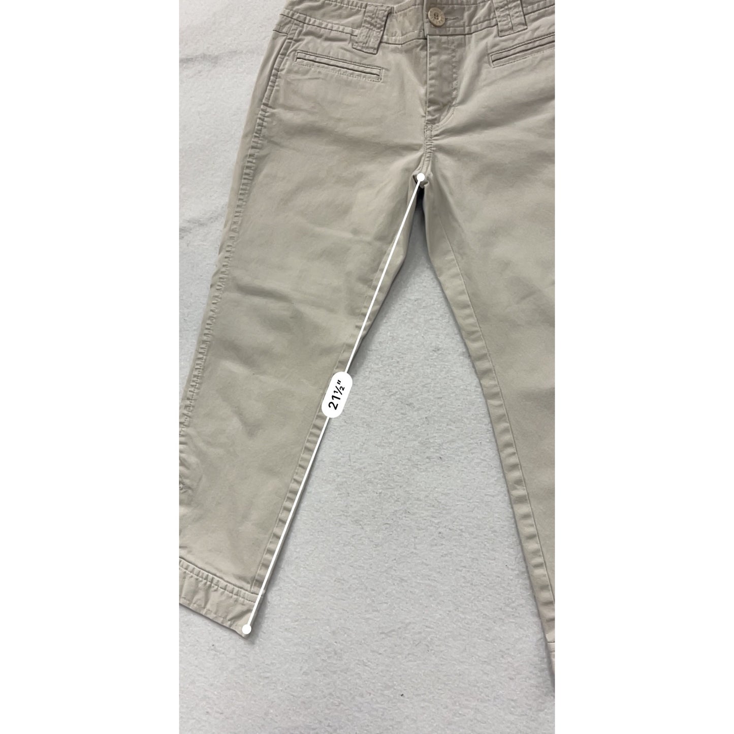 Jacob Connexion Beige Capri Pants 11/12 #8523