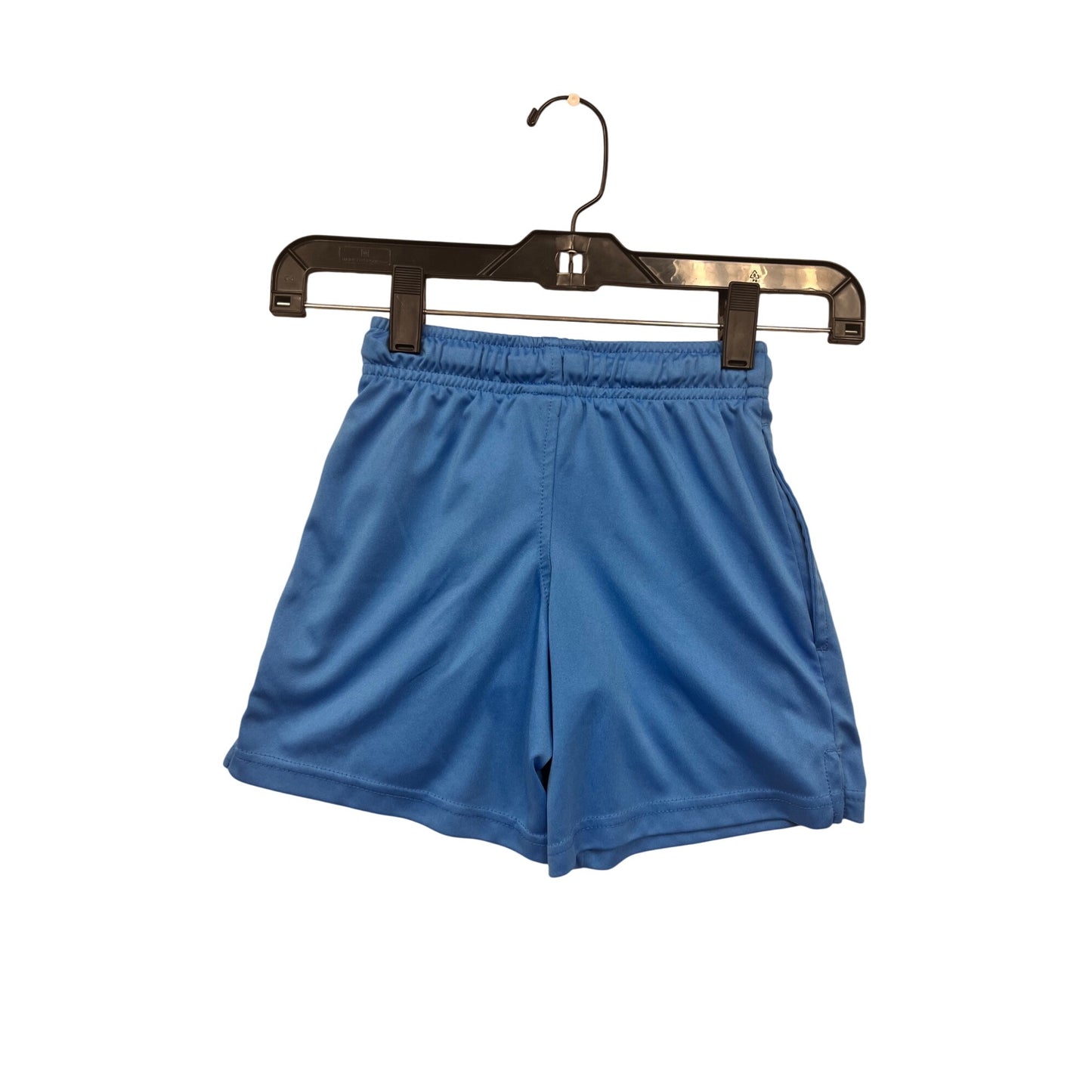 Umbro Boys XS 4/5 Athletic Shorts Blue/Yellow Colorblock Design #6678