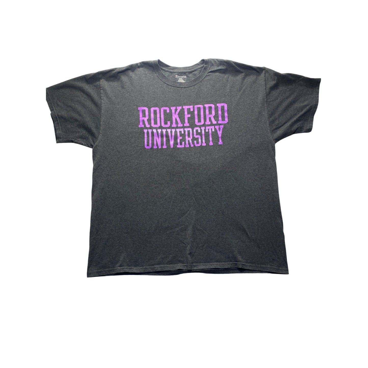Champion Rockford University Gray T-Shirt #7275
