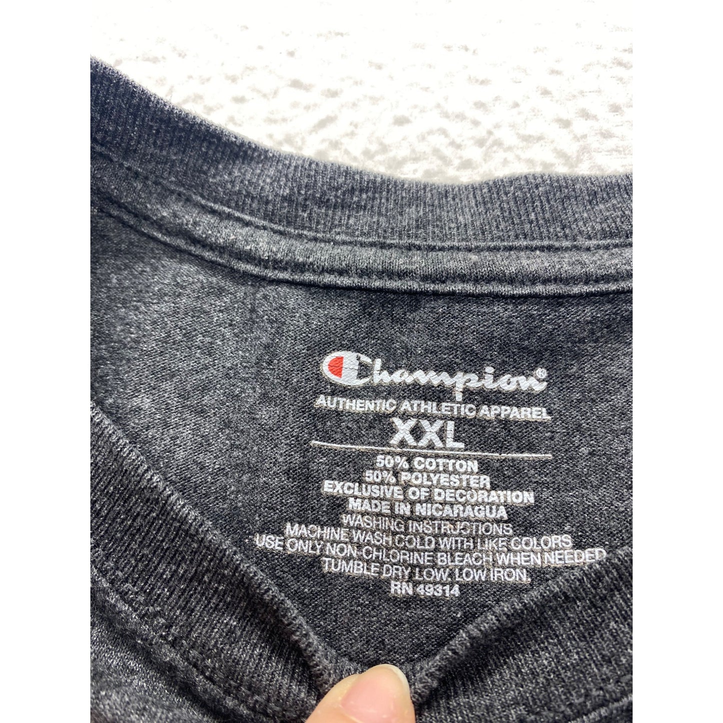 Champion Rockford University Gray T-Shirt #7275