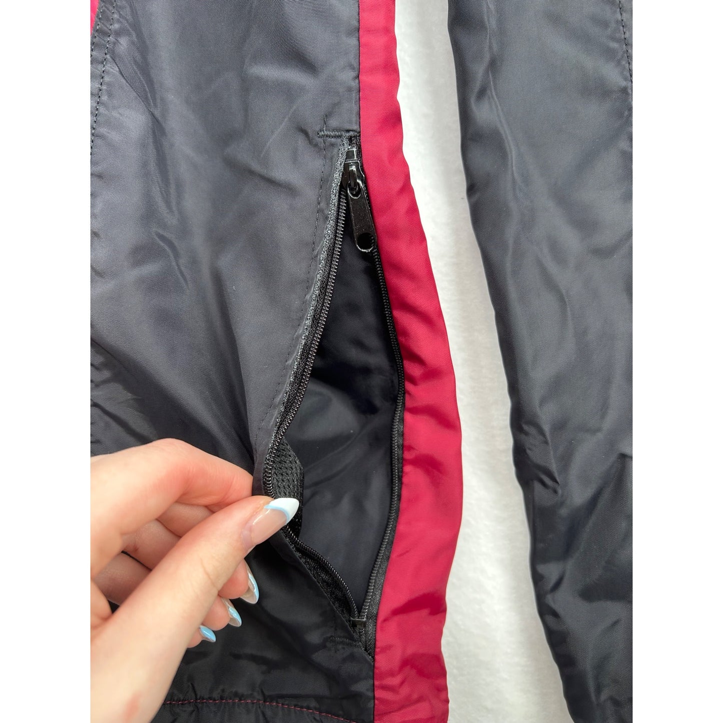 Minnesota Basketball Nike Team Red & Black Full-Zip Windbreaker Jacket #6428