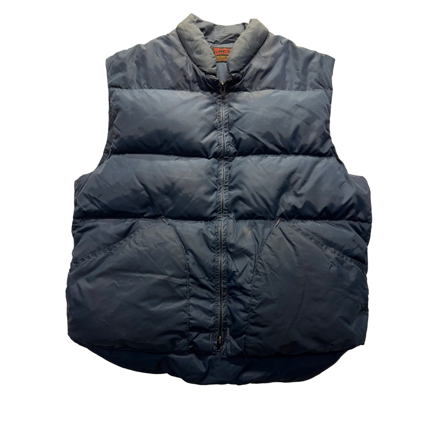 Vintage Fleetwood Sportswear Puffer Vest Mens#5932