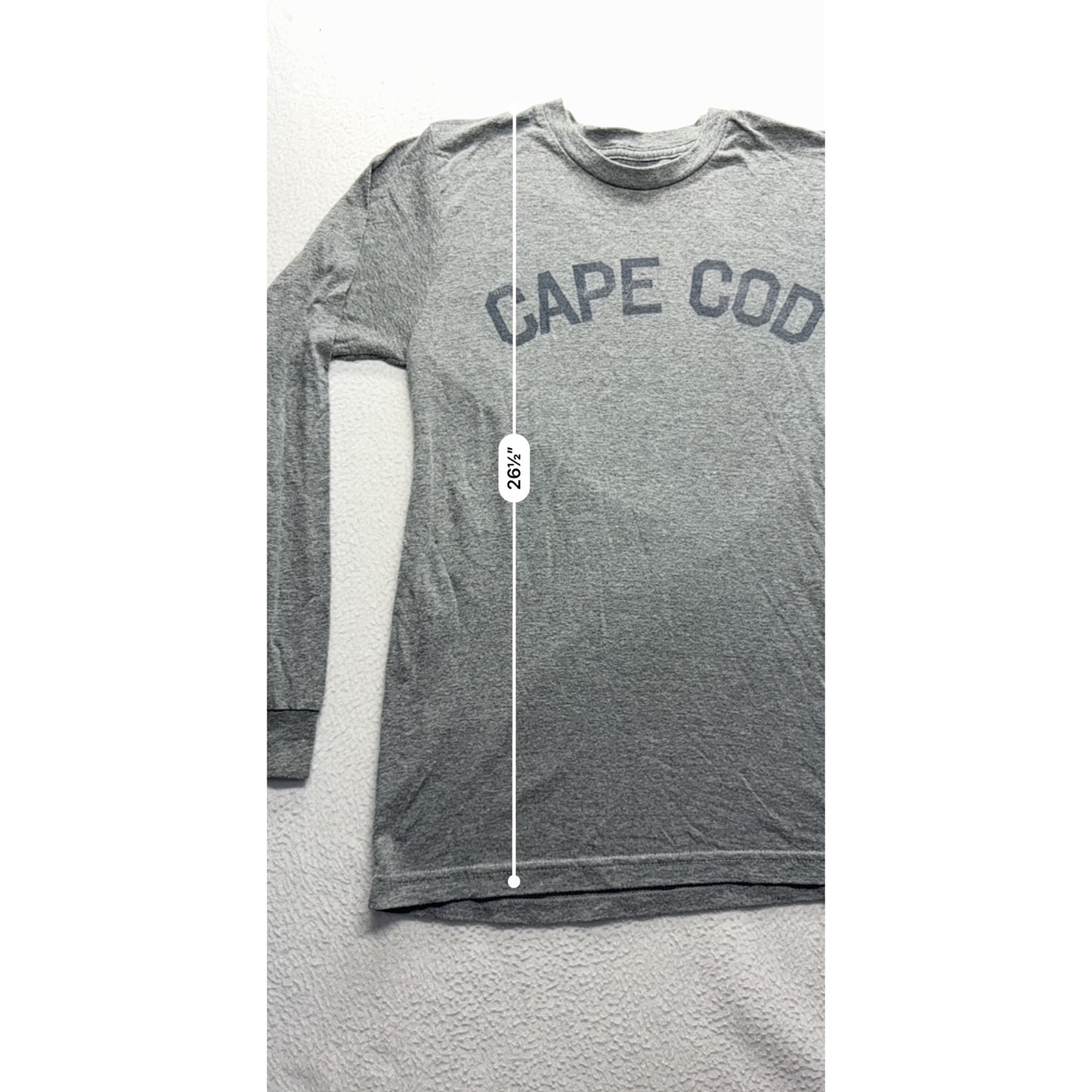 Cape Cod Gray Long Sleeve Shirt By Mile End #7561