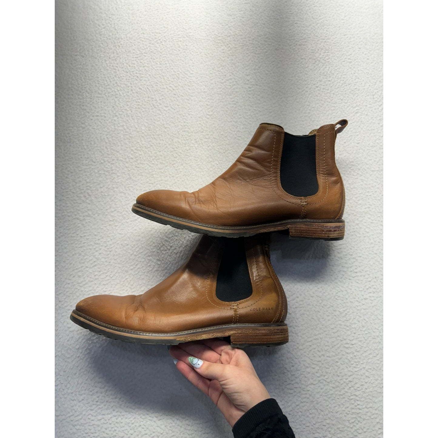 Men’s Cole Haan Leather Boots#5281