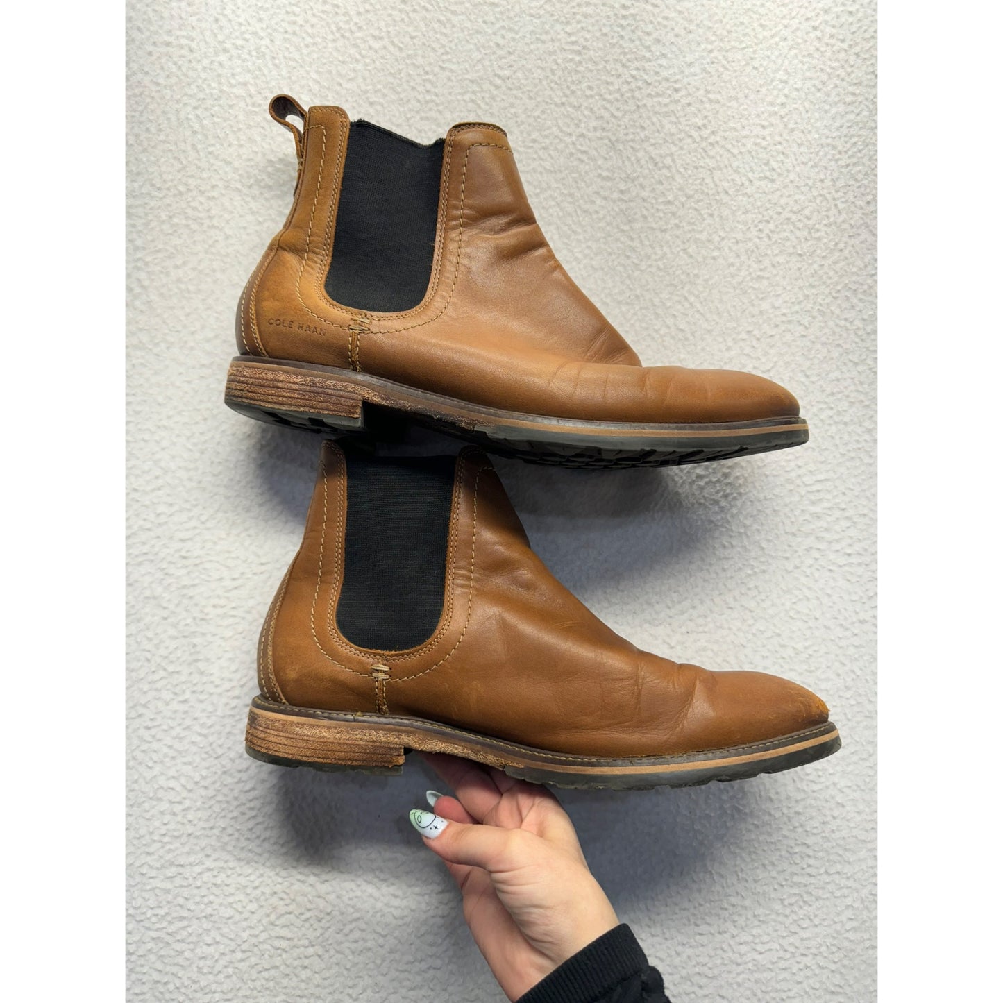 Men’s Cole Haan Leather Boots#5281