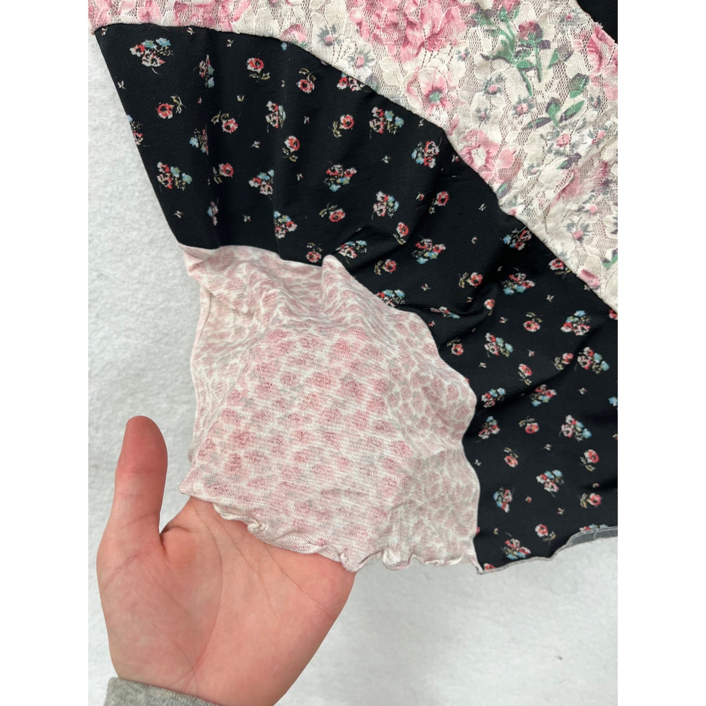 90s Warners Womens Medium Floral Patchwork Cami Top #8060