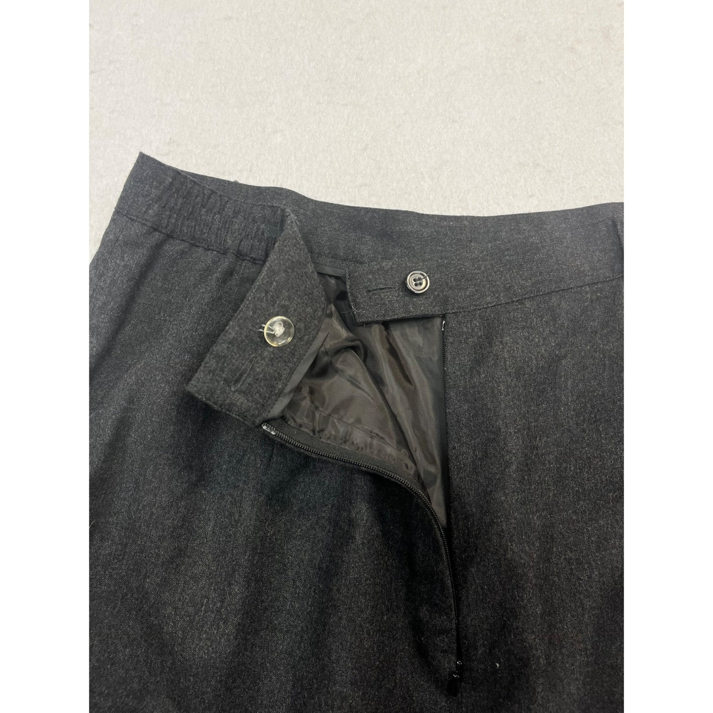 Women’s Knee Length Wool Skirt