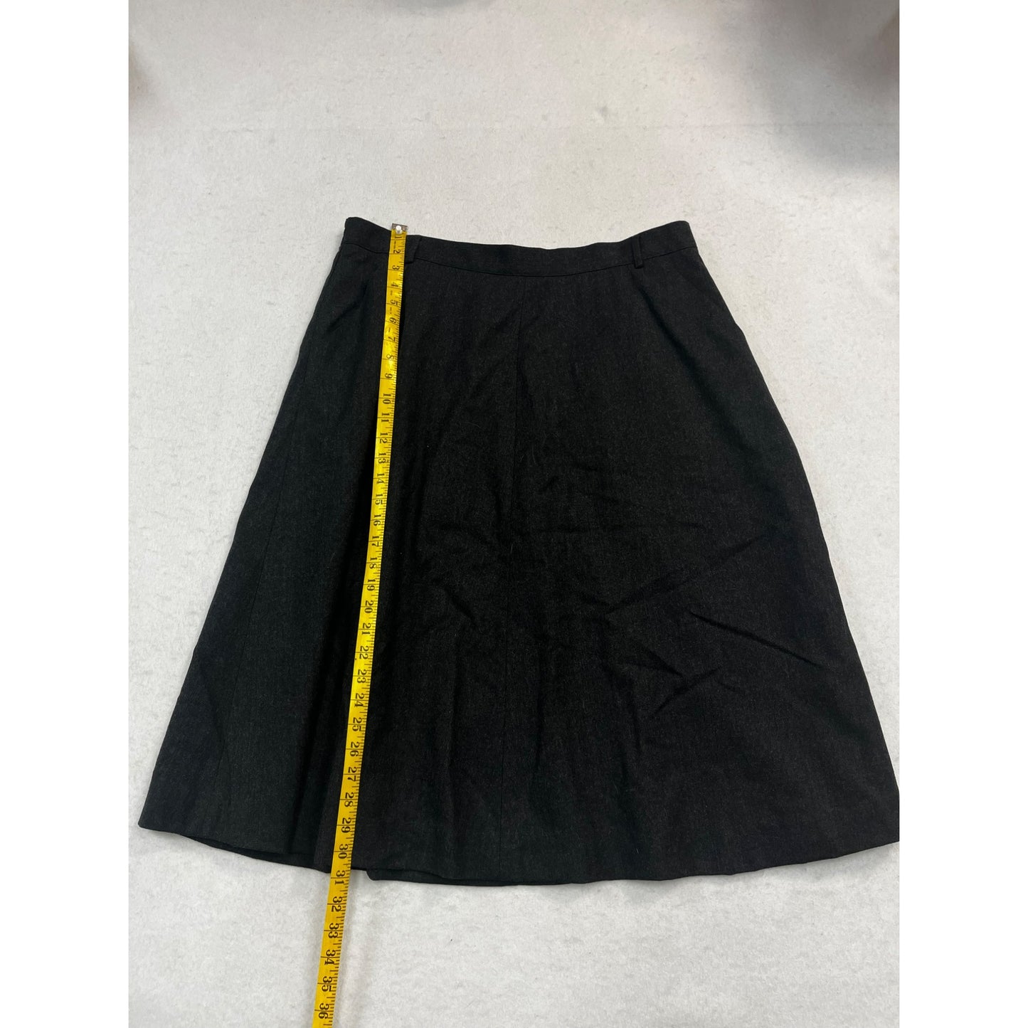 Women’s Knee Length Wool Skirt