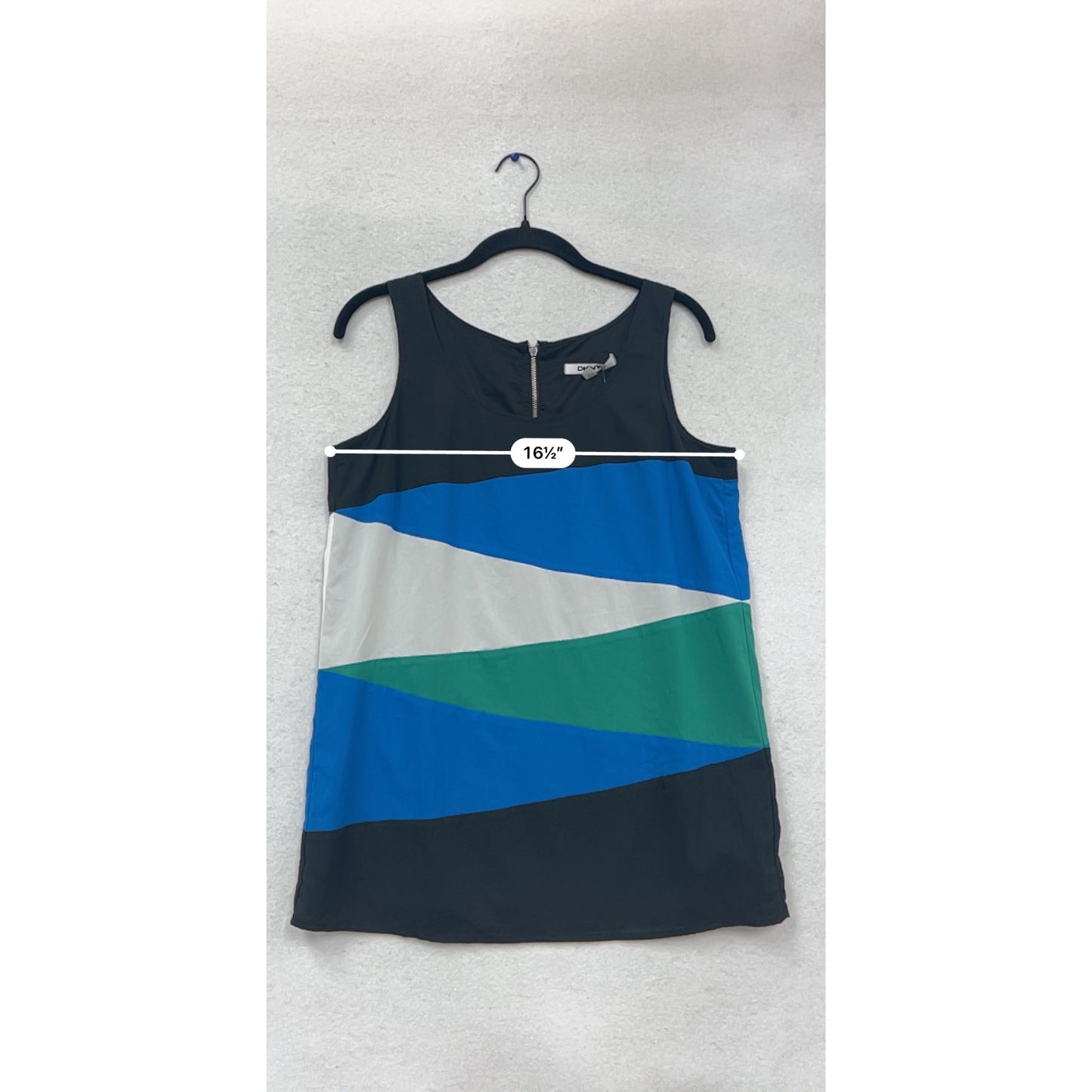 DKNY Womens Color Block Sleeveless Dress Size S #907A