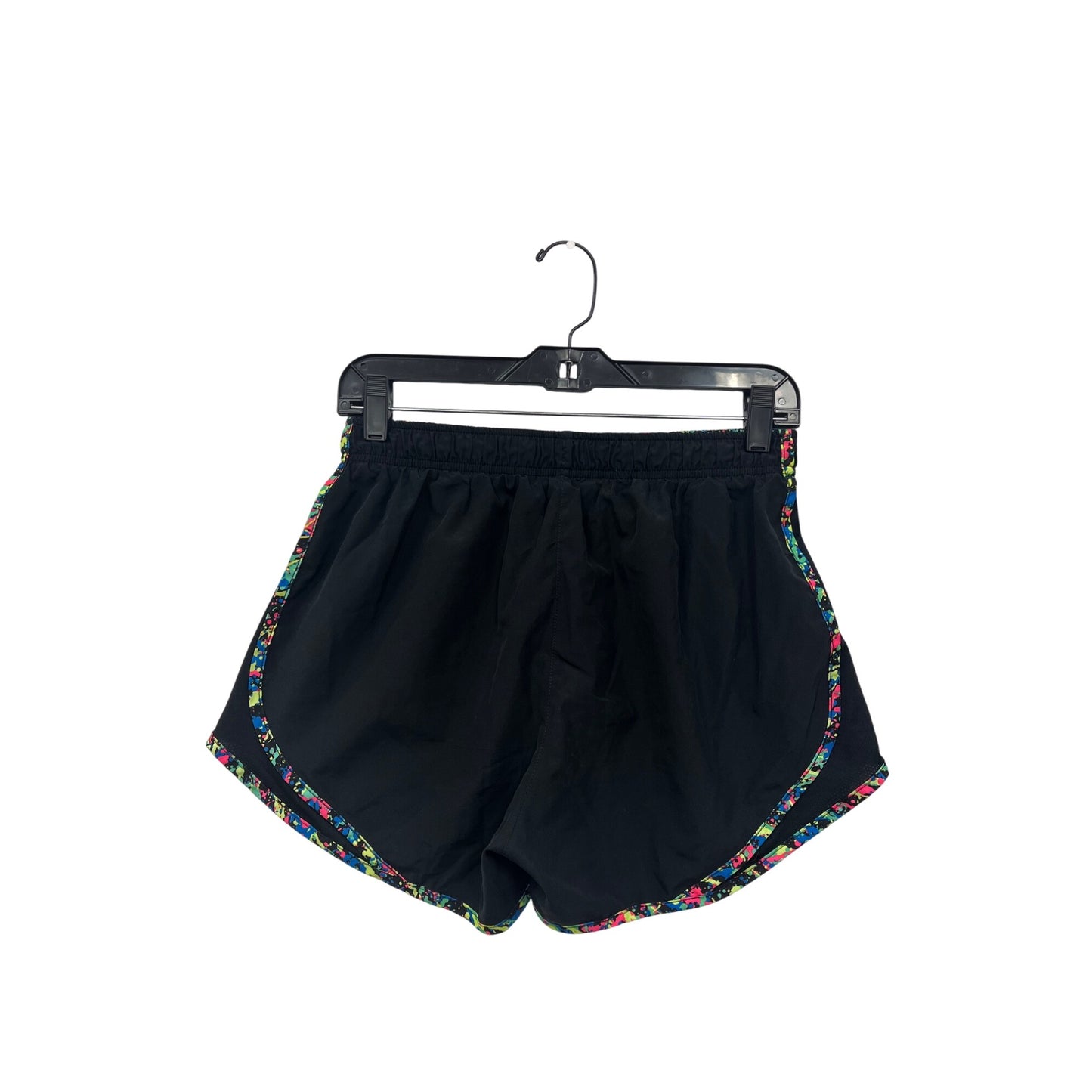 Nike Womens Black Running Shorts W/ Multicolor Trim & Elastic Waistband - XS/S #6618