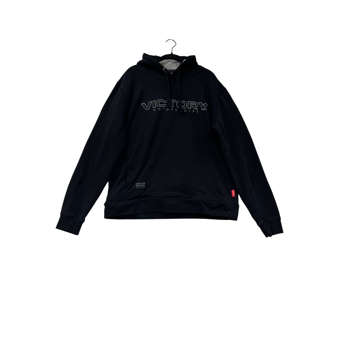Victory Motorcycles Black Hoodie Mens XL #71A