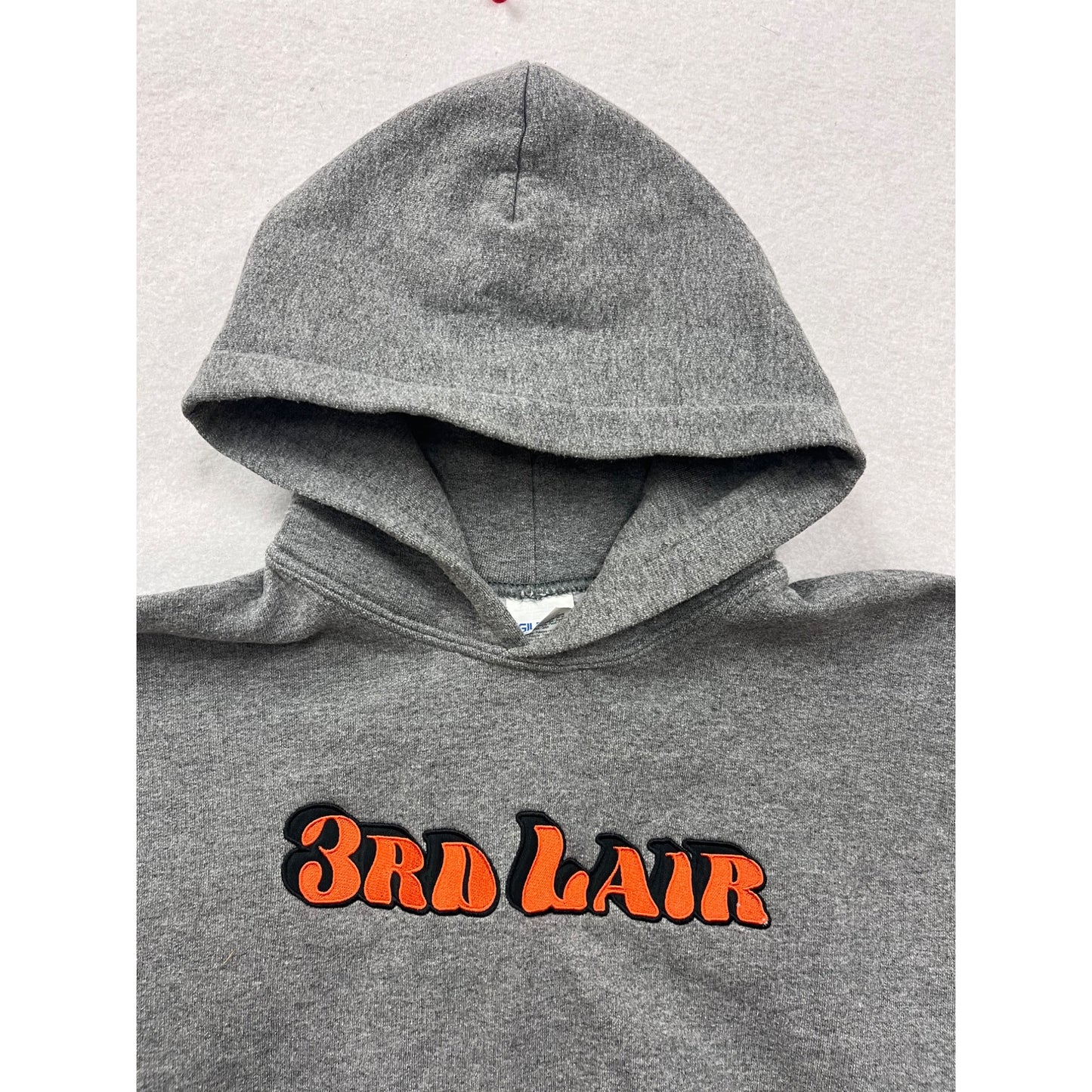 Gildan Heavy Blend 3rd Lair Youth XL Gray Hoodie #6343