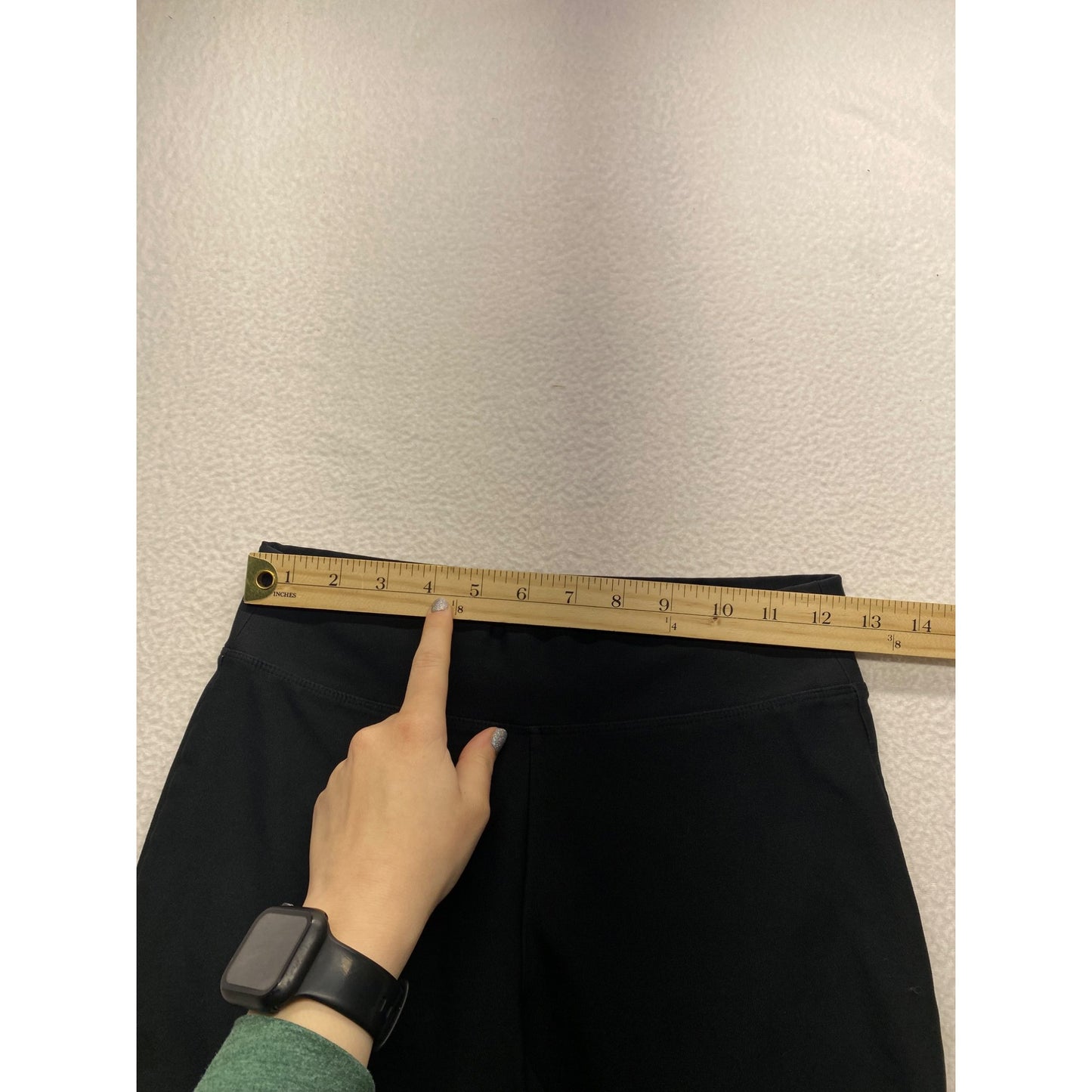 Nike Dri-Fit Black Wide-Leg capri Yoga Pants Womens #7185