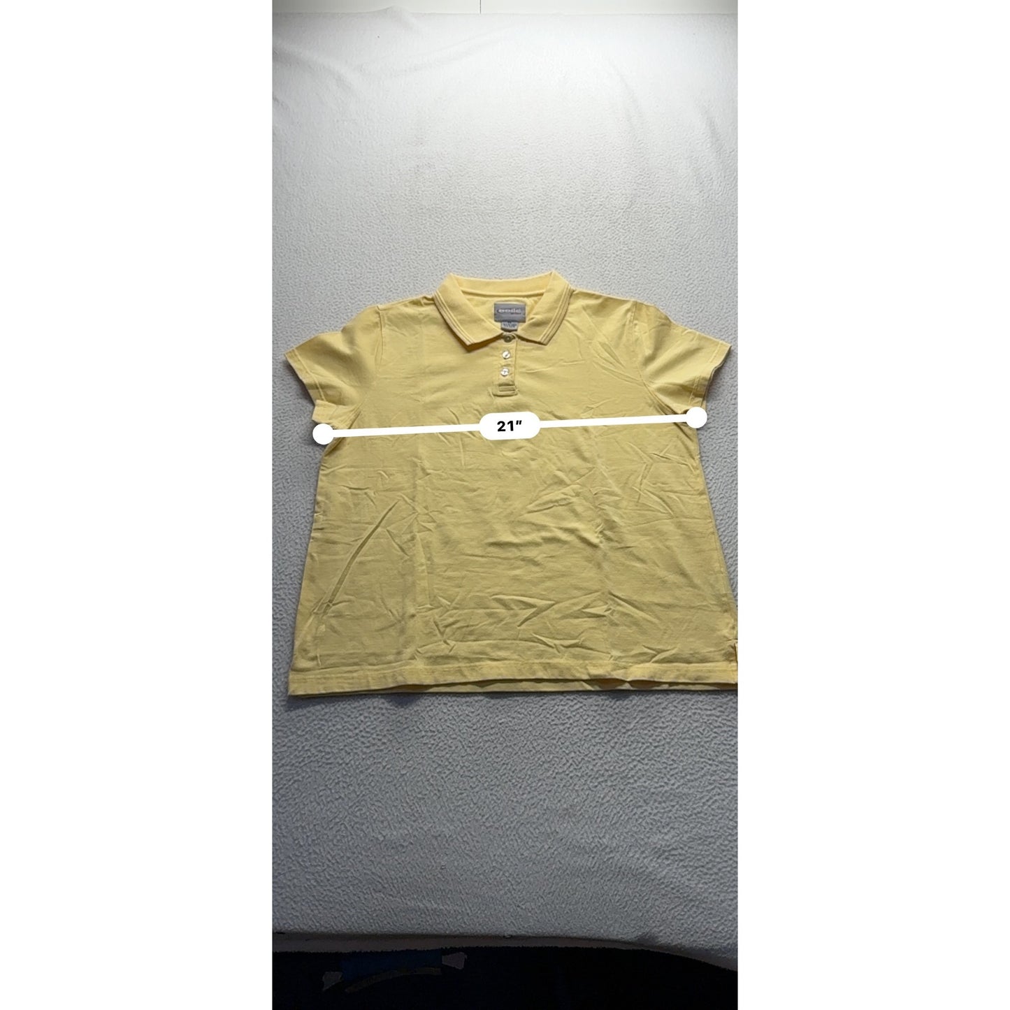 Bolé Sport XL Yellow Polo Shirt Cotton/Spandex #7996