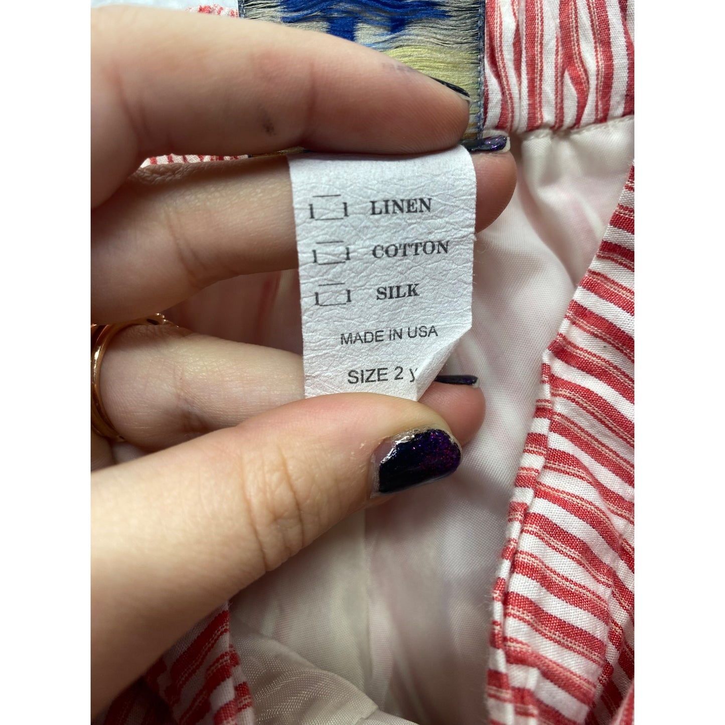 Baby Linen blend shorts #3989