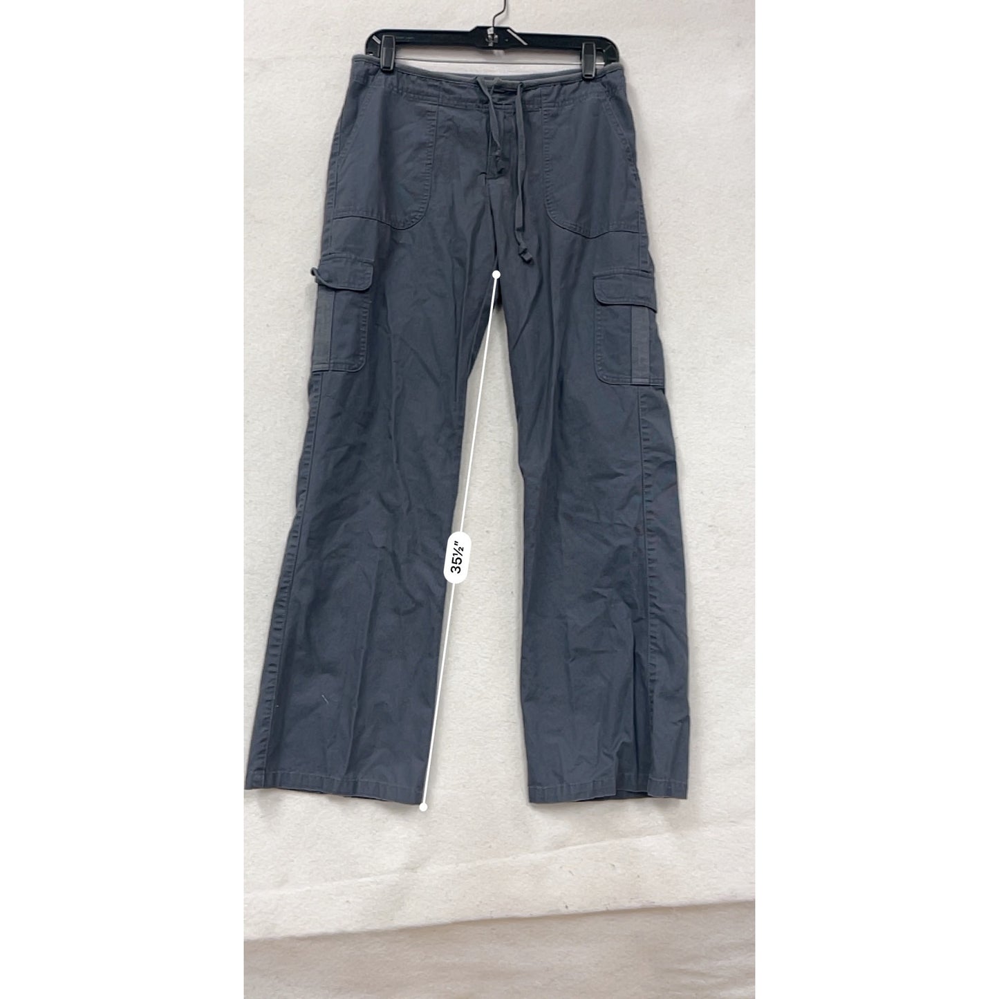 Cabelas Casuals Cargo Pants Size 8 Reg 100% Cotton Gray #848A