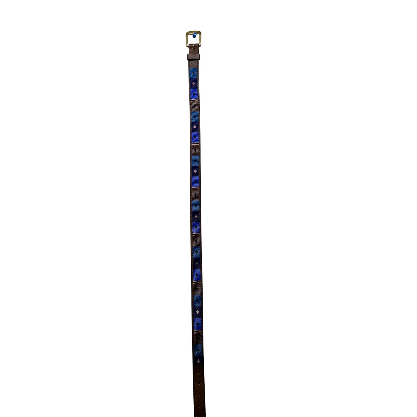 Beaded Leather Belt #2899