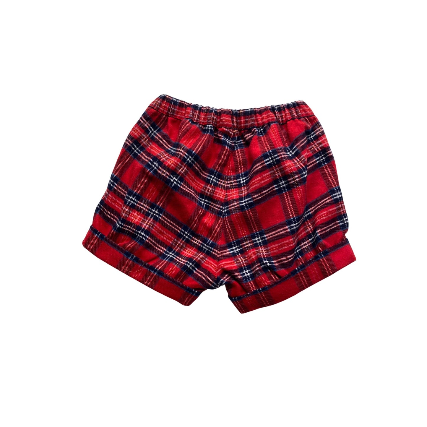 Baby H&M Red Plaid Shorts #5424