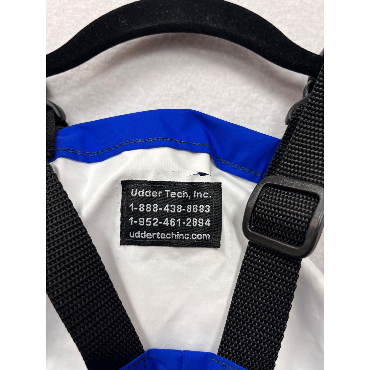 Youth Small Udder Tech Waterproof Blue Bib Overalls #6758