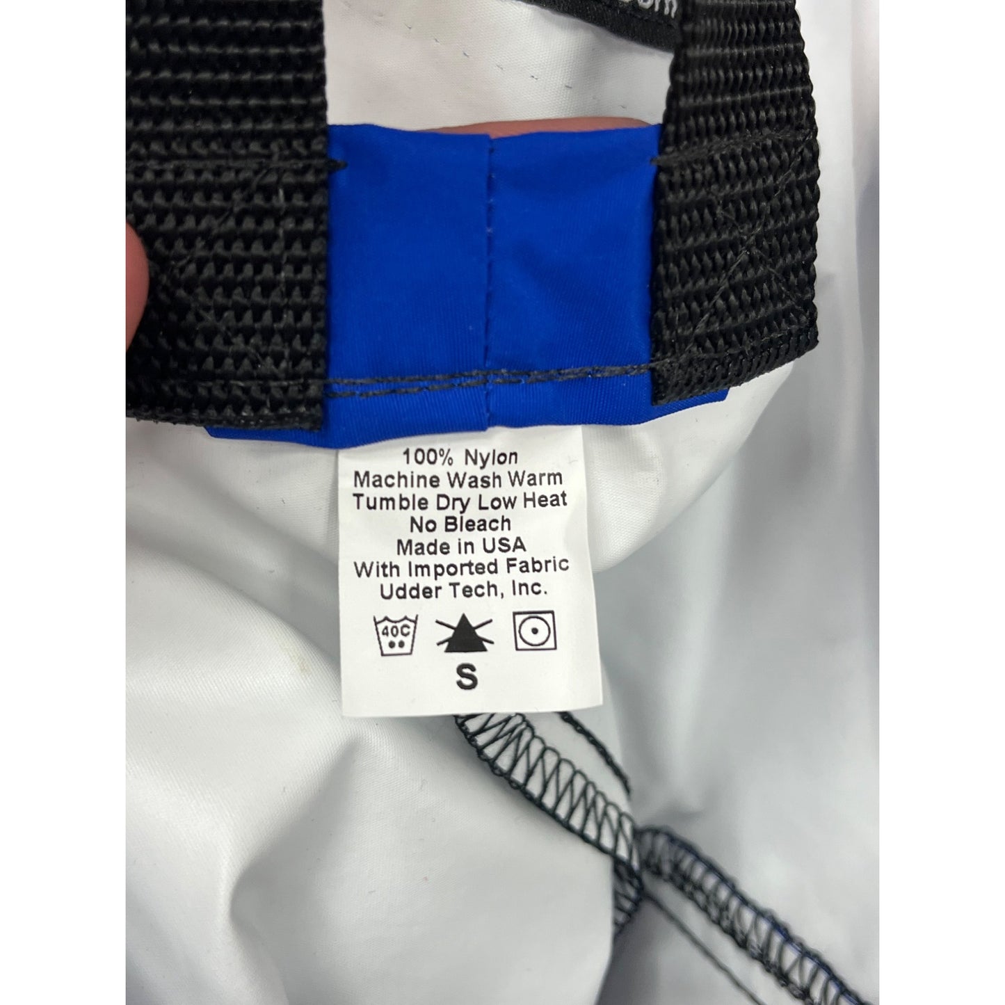 Youth Small Udder Tech Waterproof Blue Bib Overalls #6758