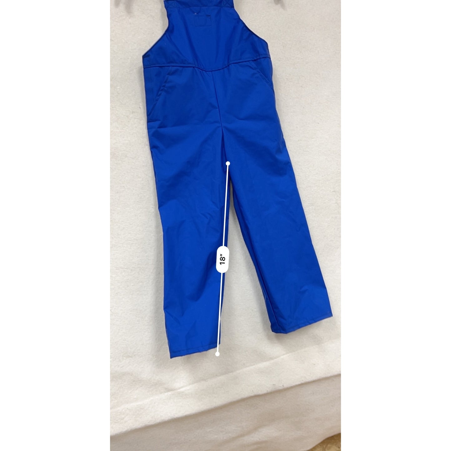 Youth Small Udder Tech Waterproof Blue Bib Overalls #6758