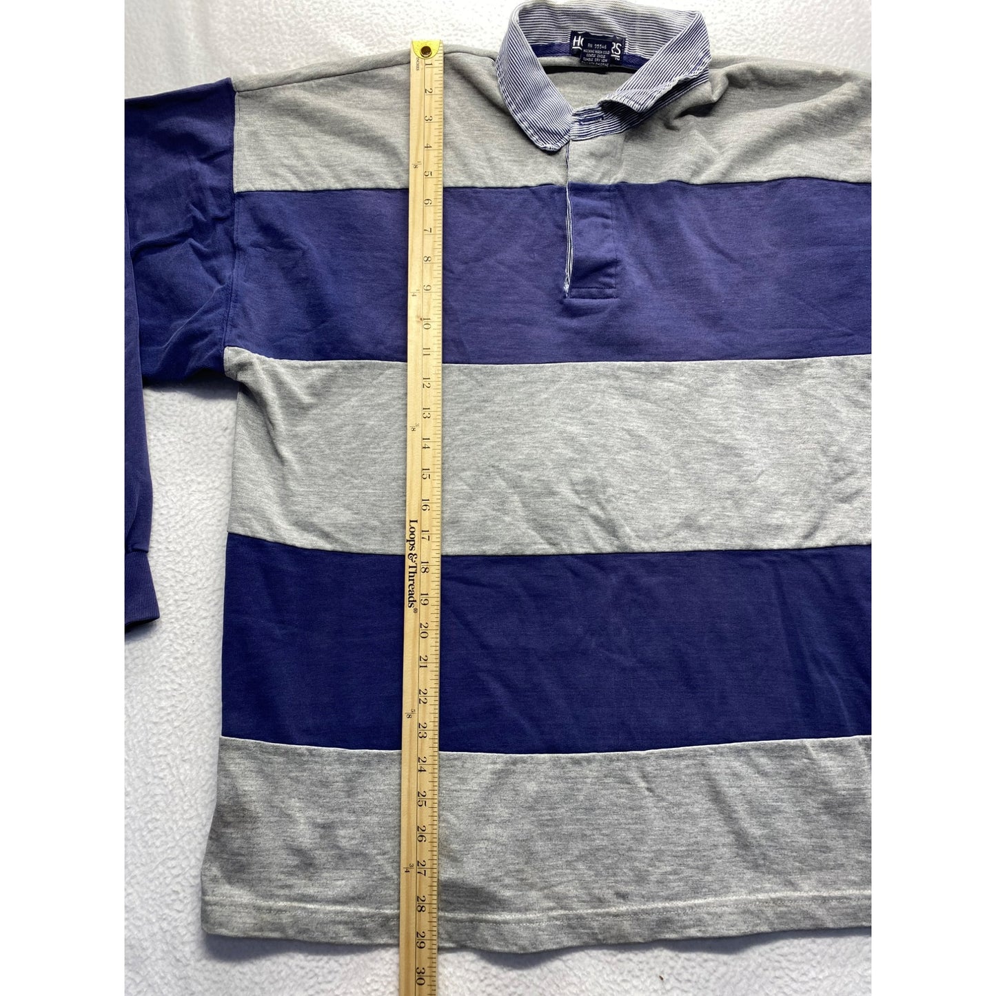 Vintage honors Longsleeve rugby polo #5488