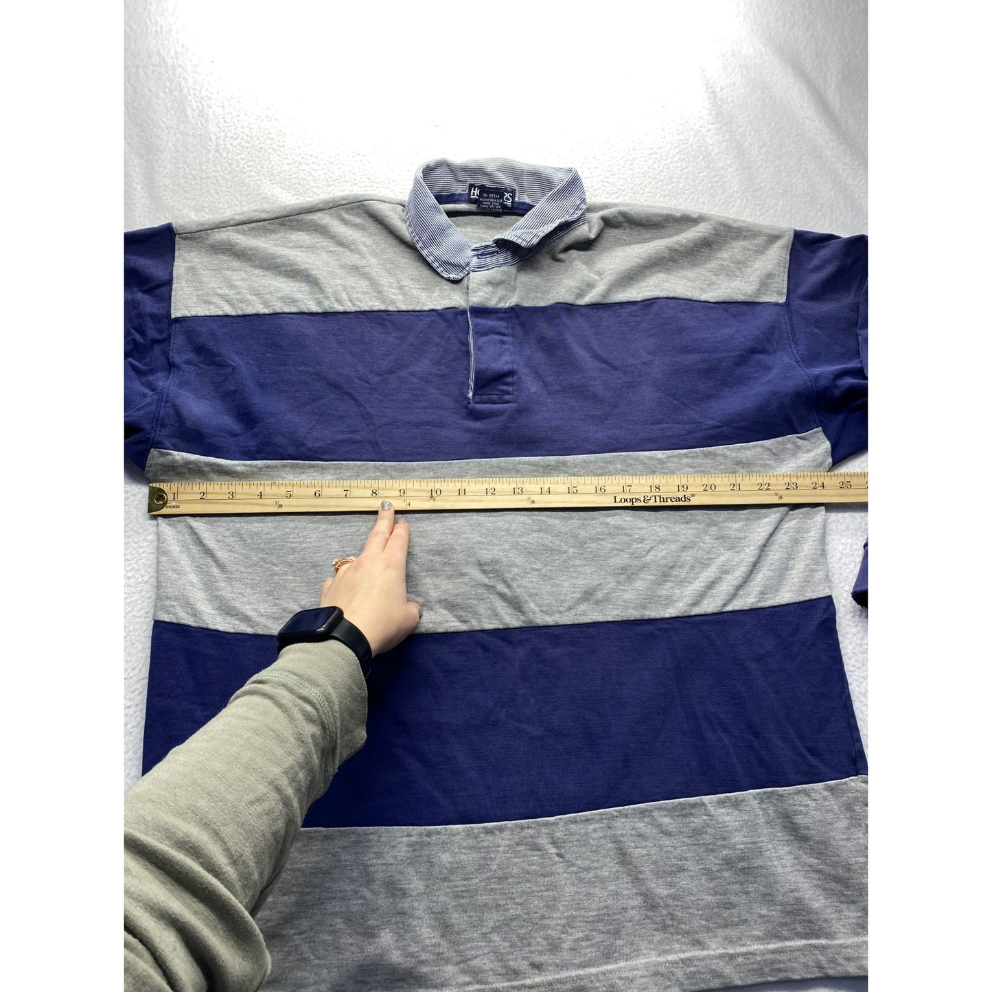 Vintage honors Longsleeve rugby polo #5488