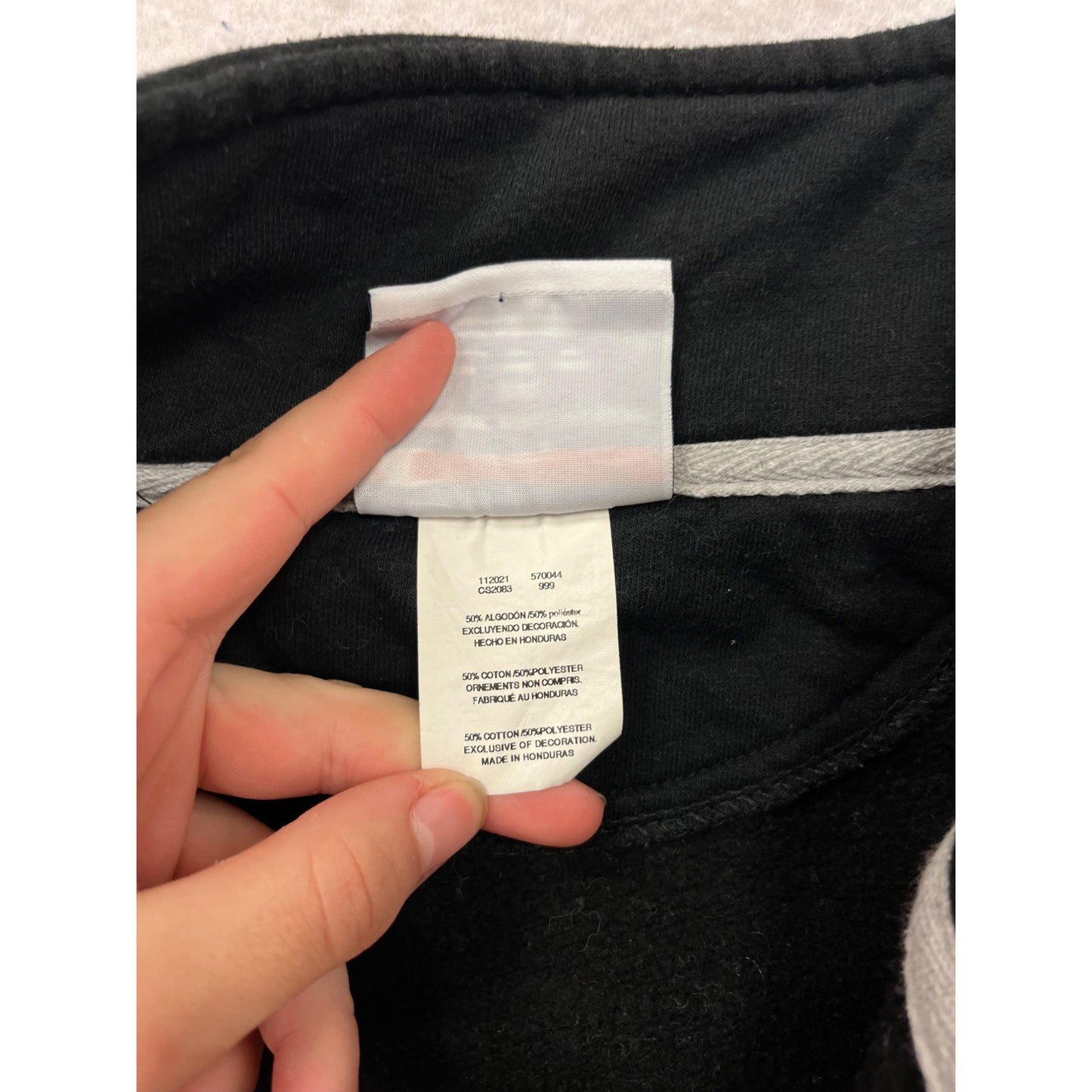 Champion Iowa 2XL Black Quarter-Zip Pullover Sweatshirt #891A