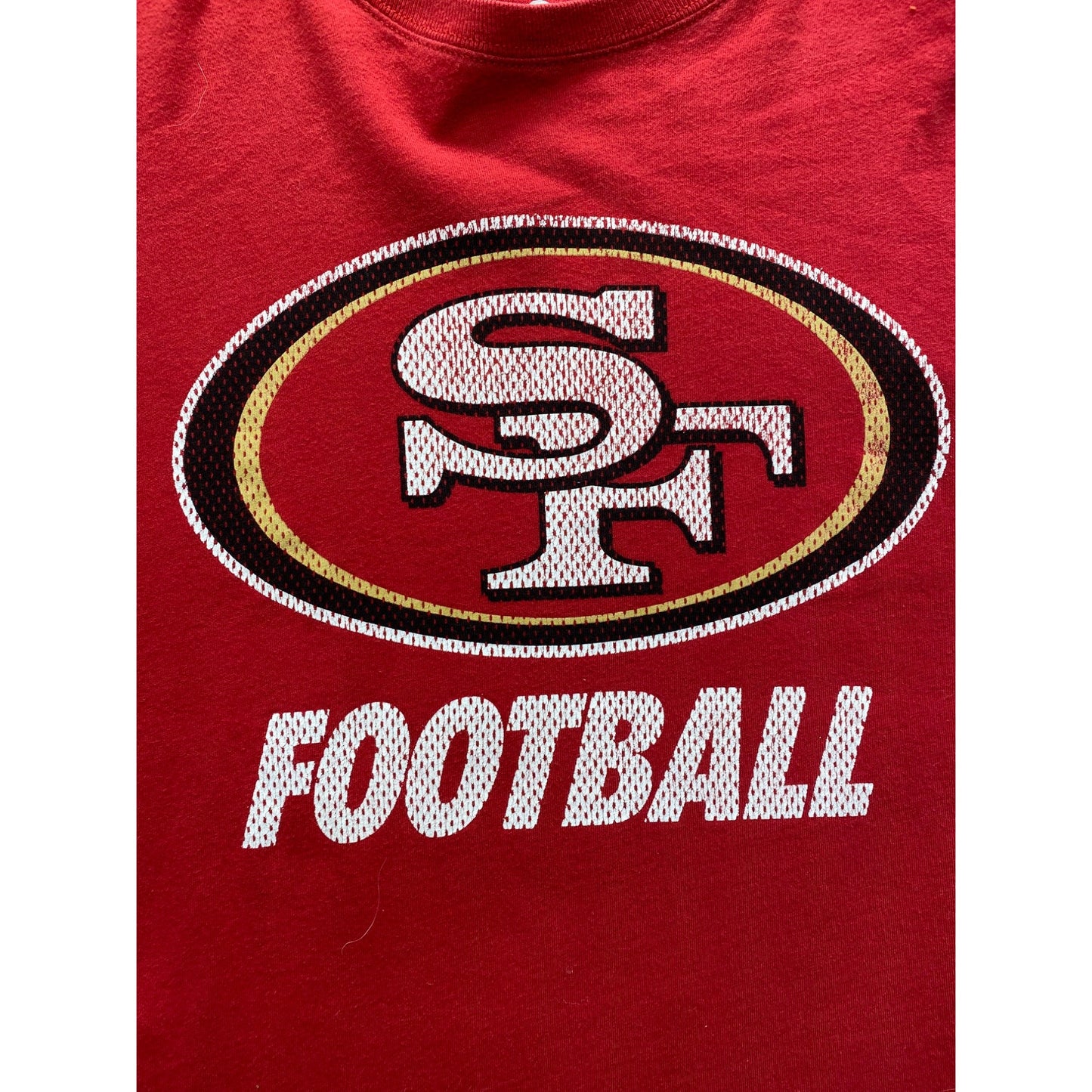 San Francisco 49ers Red NFL Football T-Shirt Nike #7306