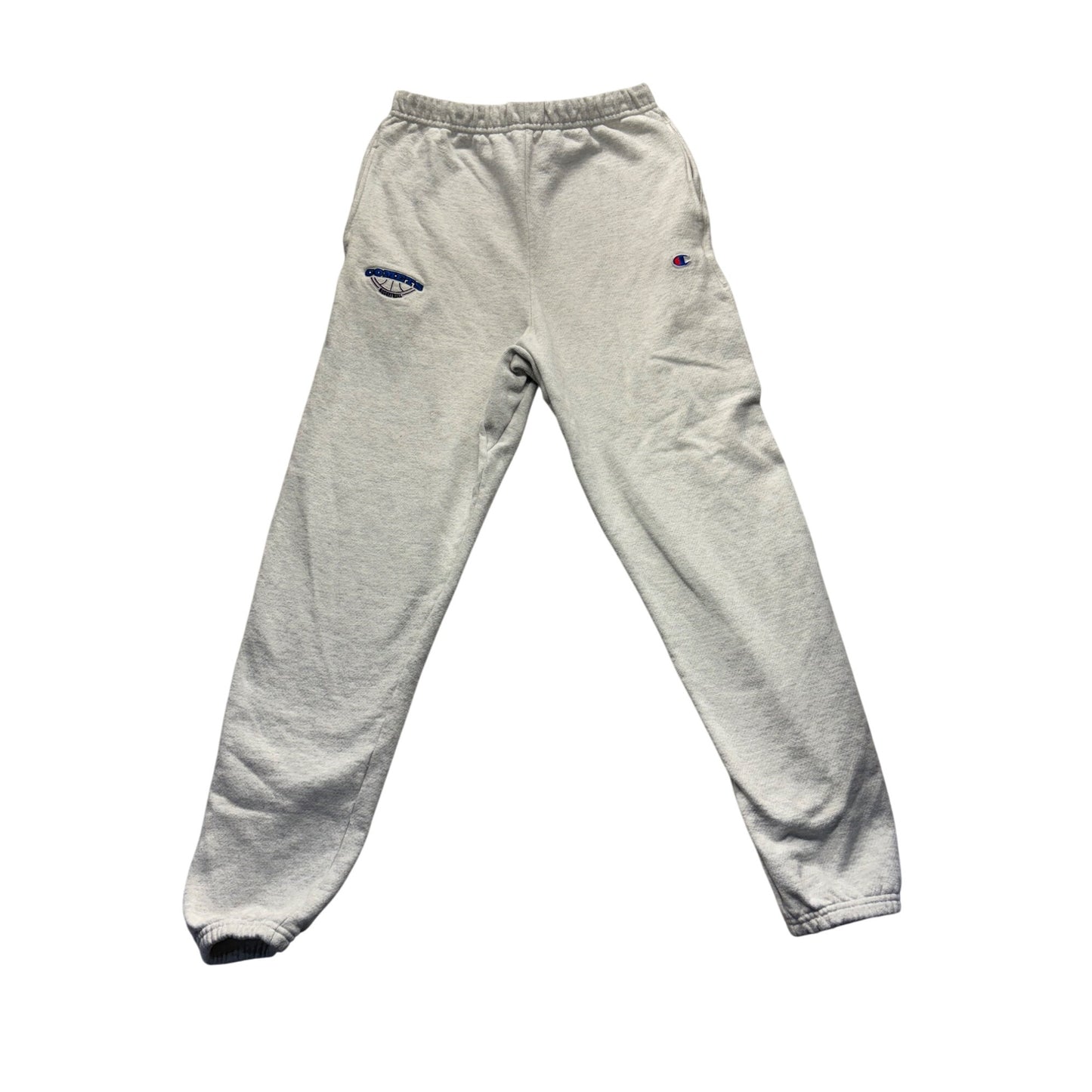 Champion Small Gray Reverse Weave Comets Basketball Sweatpants #7587