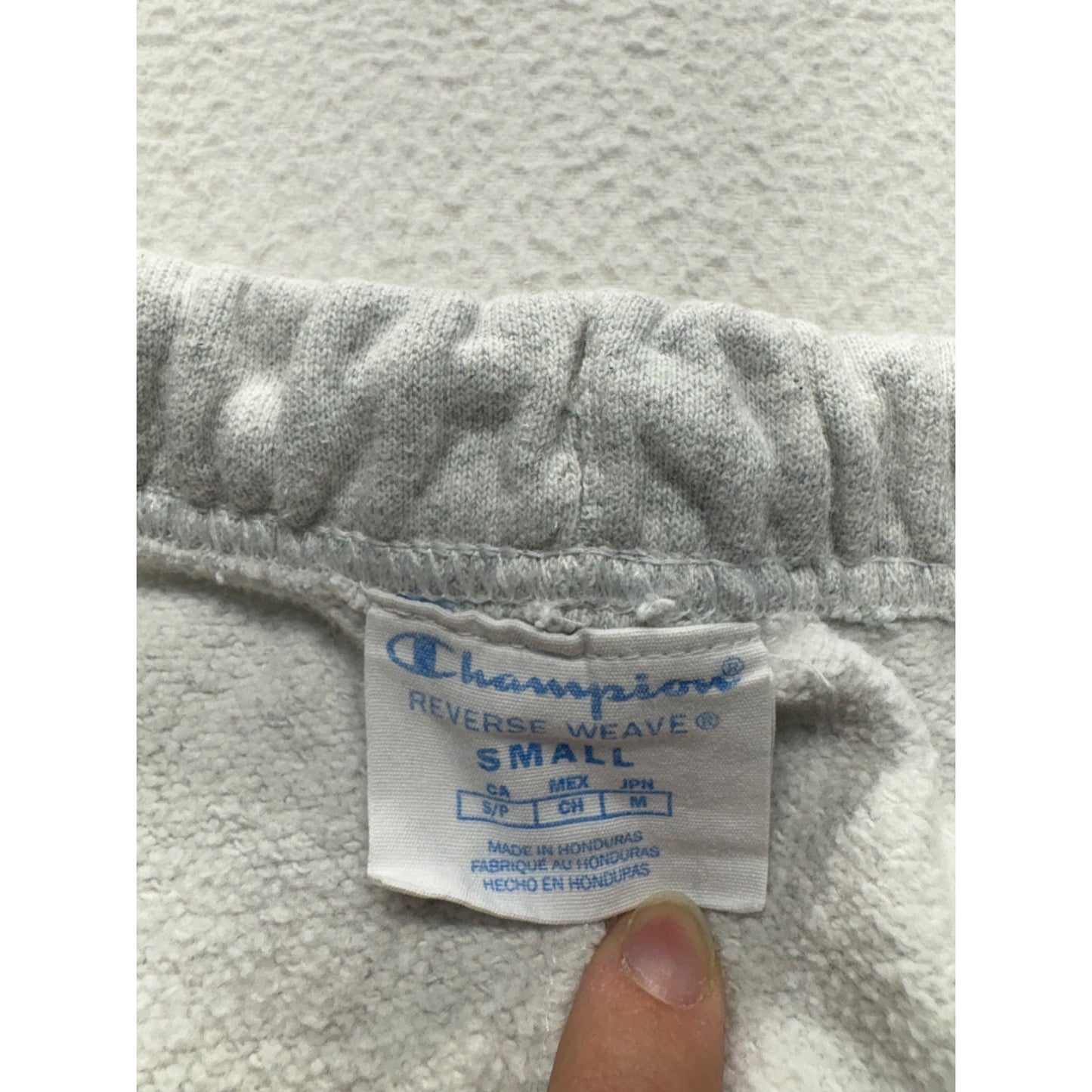 Champion Small Gray Reverse Weave Comets Basketball Sweatpants #7587