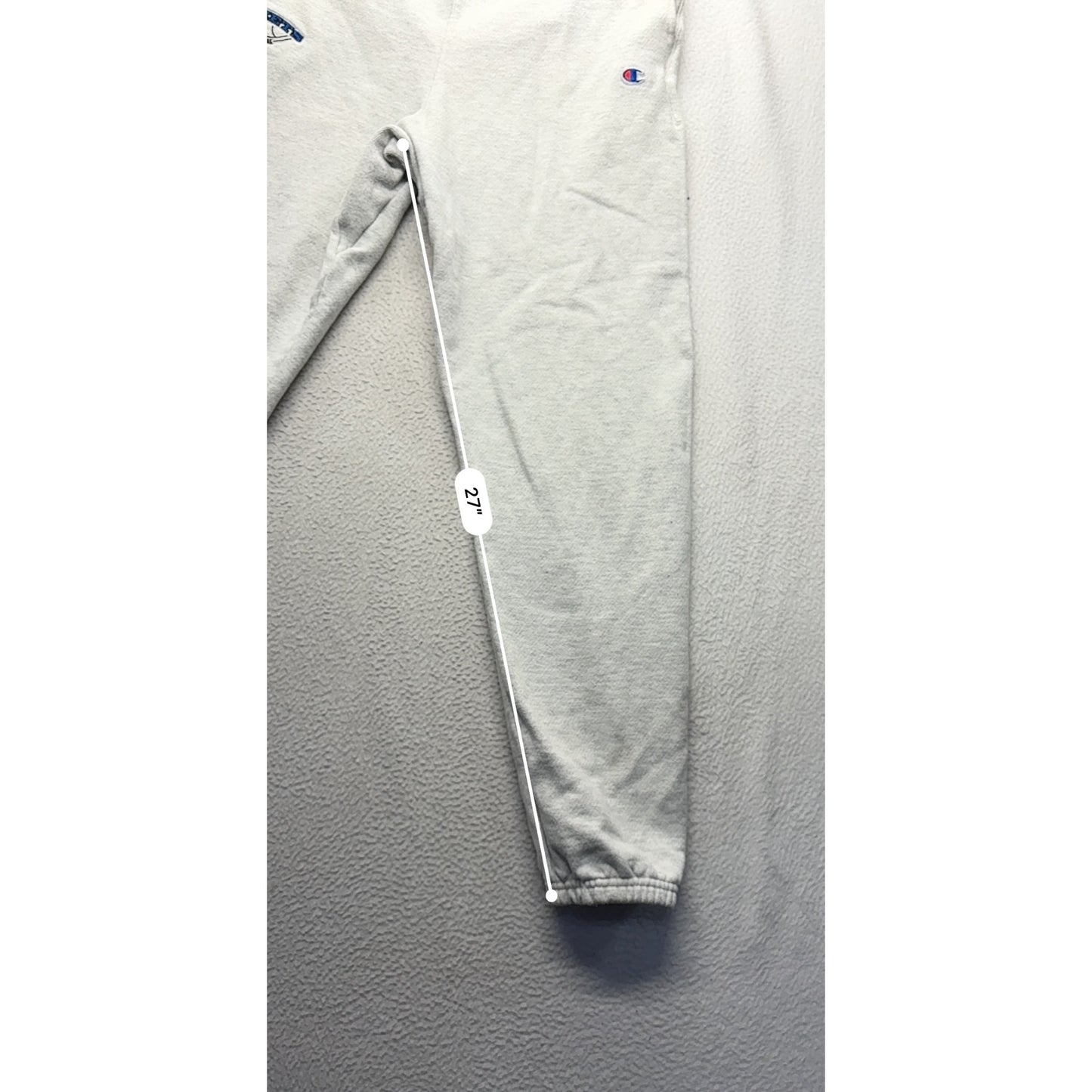 Champion Small Gray Reverse Weave Comets Basketball Sweatpants #7587