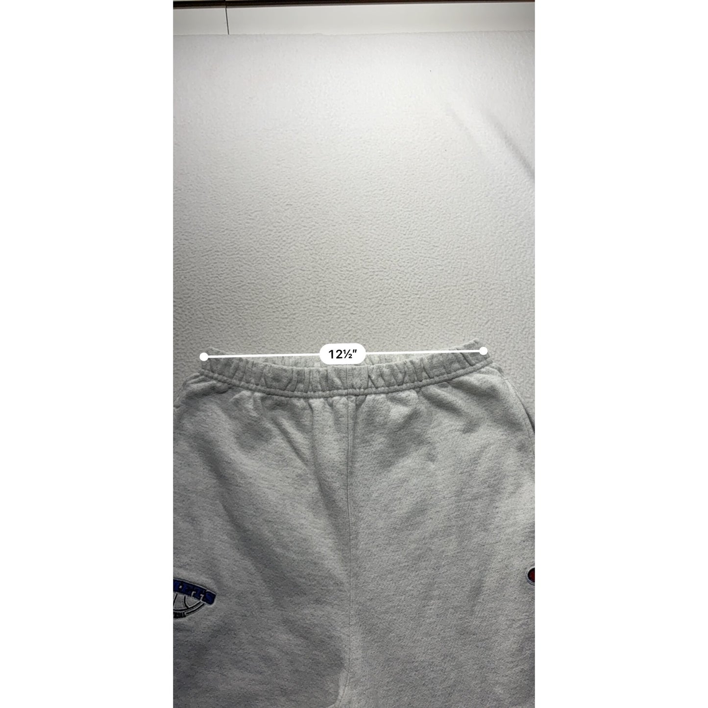 Champion Small Gray Reverse Weave Comets Basketball Sweatpants #7587