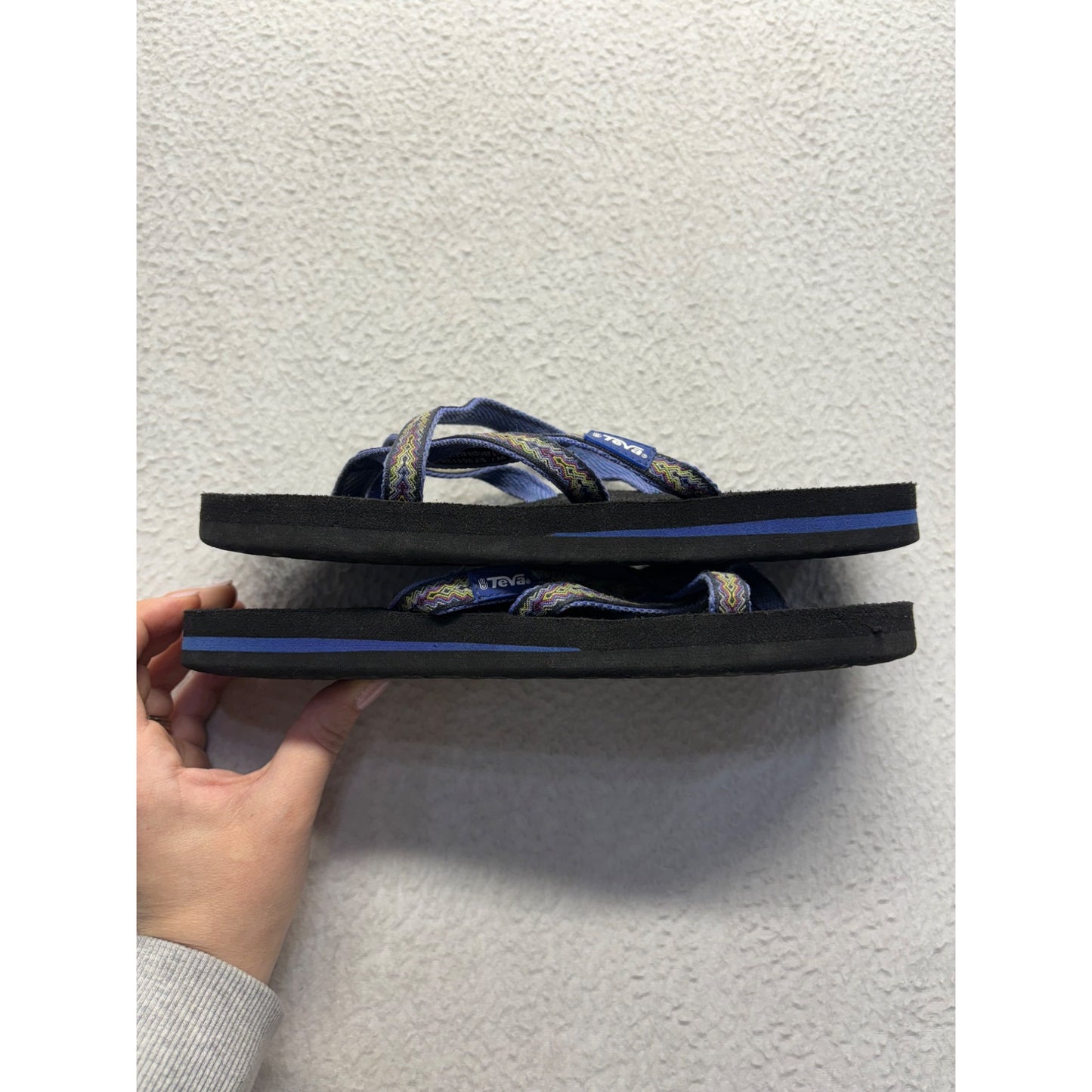 Teva Womens Multicolor Strap Sandals Size W7 #7643