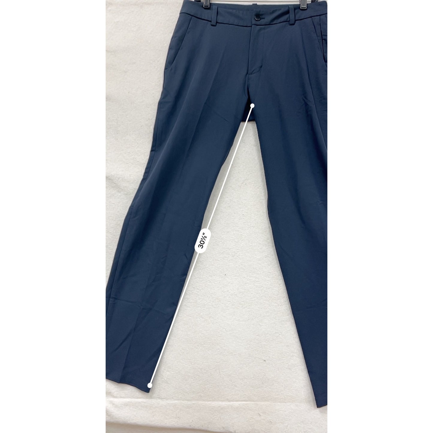 Lululemon Mens Navy Slim Fit Dress Pants 34 #8230